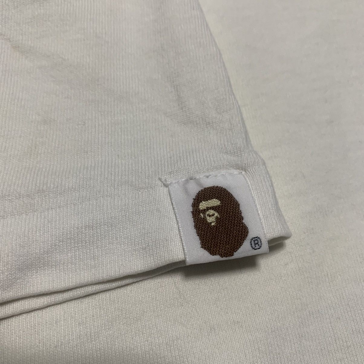 Bape Bape Medium 0 Anniversary Shibuya Store Camo White Tee Size US M / EU 48-50 / 2 - 9 Thumbnail