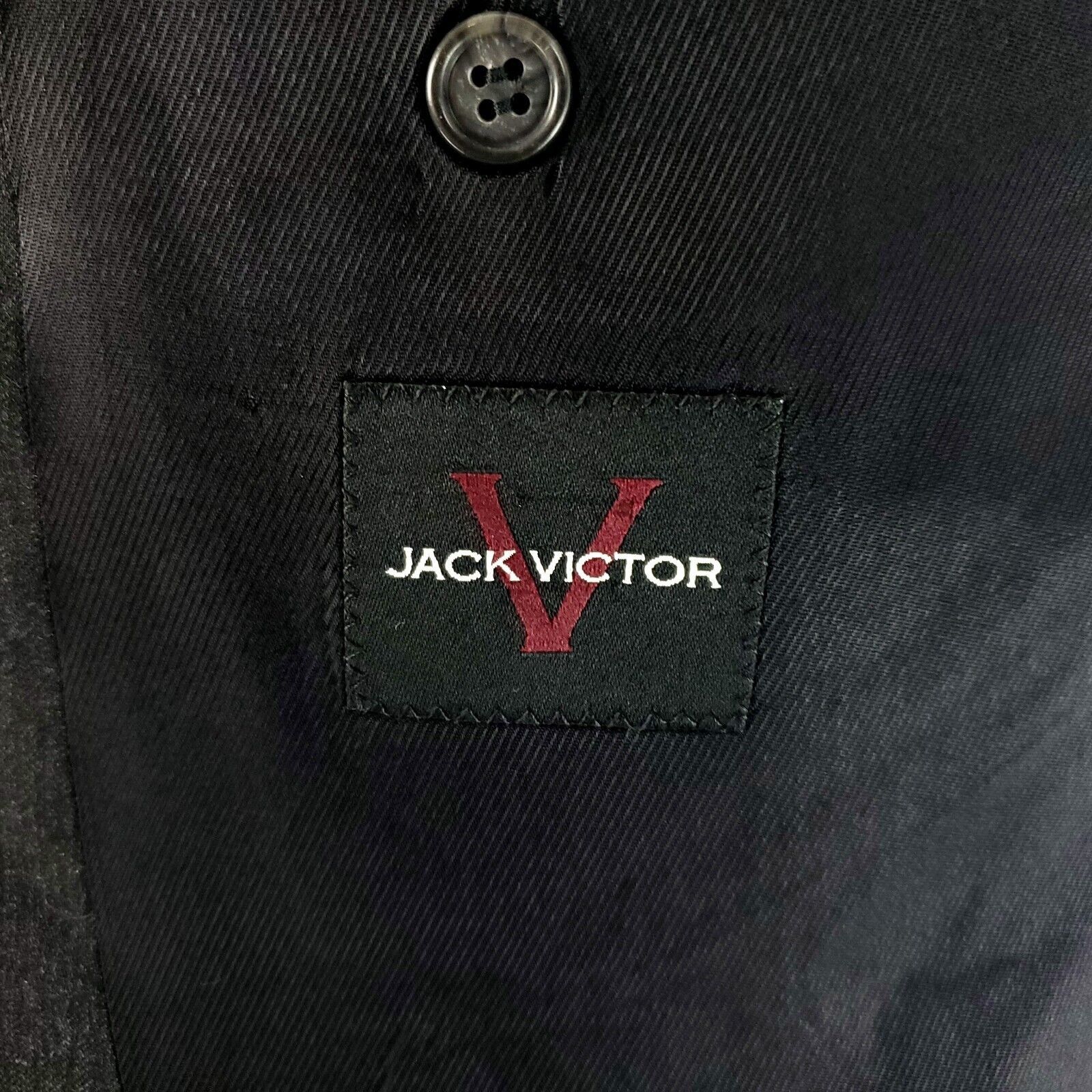 Jack Victor Jack Victor Vogue Ct Wool 2 Button 2 Piece Suit 44L Gray 42/ Size 44L - 8 Thumbnail