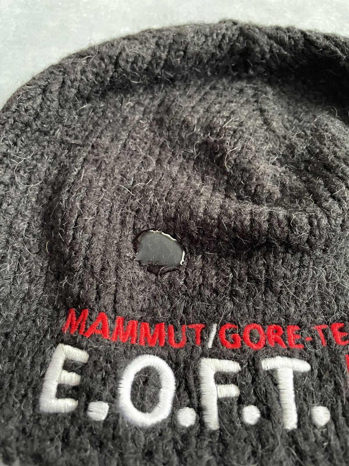 Goretex Mammut Beanie Hat BG Logo Gore-Tex Size ONE SIZE - 5 Thumbnail