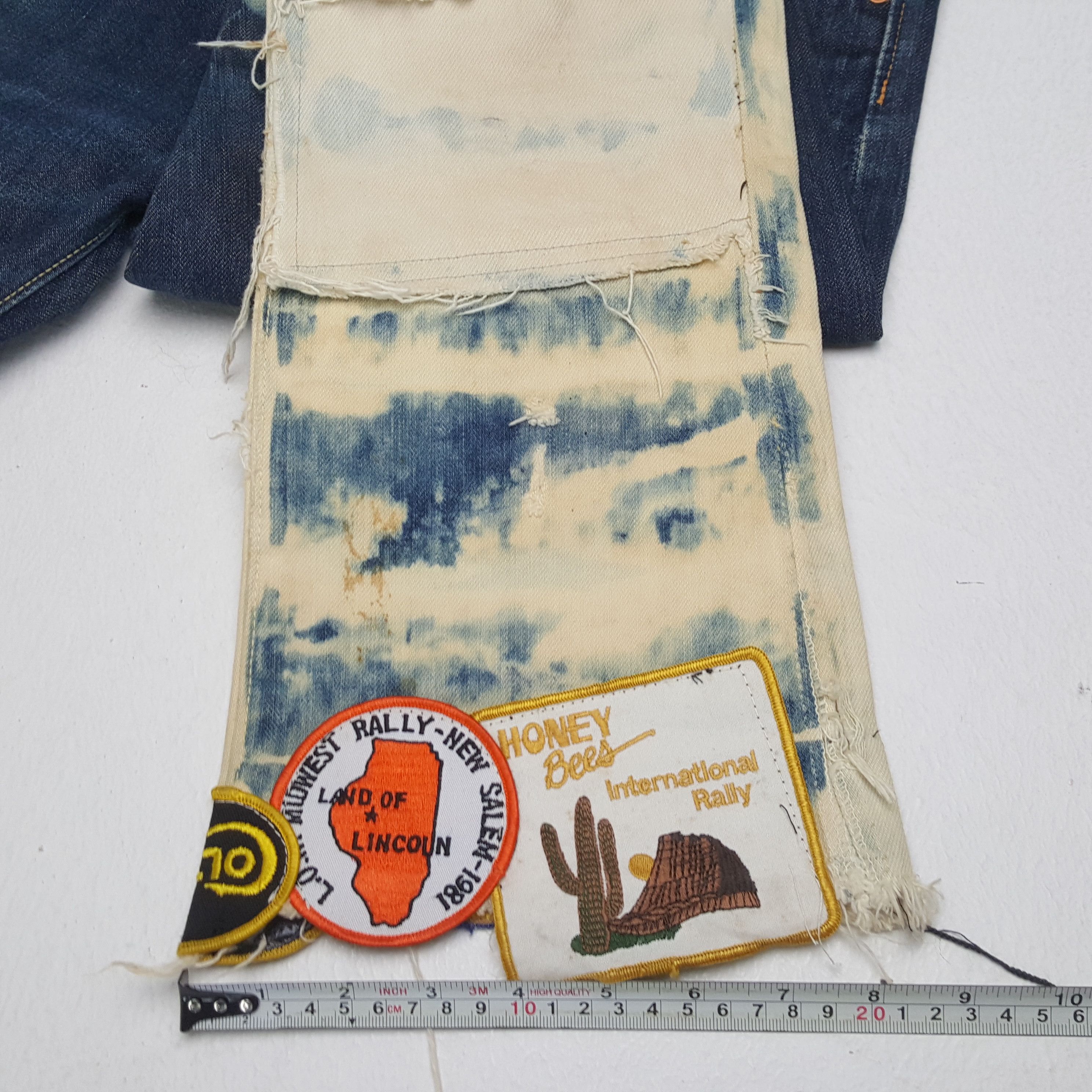 Japanese Brand × Kapital × Vintage KAPITAL Japanese Brand Fashion Rare Design Jeans Size US 30 / EU 46 - 11 Thumbnail