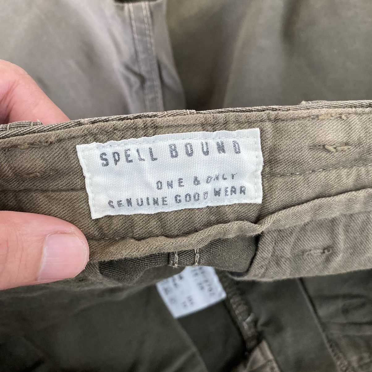 Spellbound VTG Spellbound Japan Chino Trousers Pants Slim Fit Size US 28 / EU 44 - 17 Thumbnail