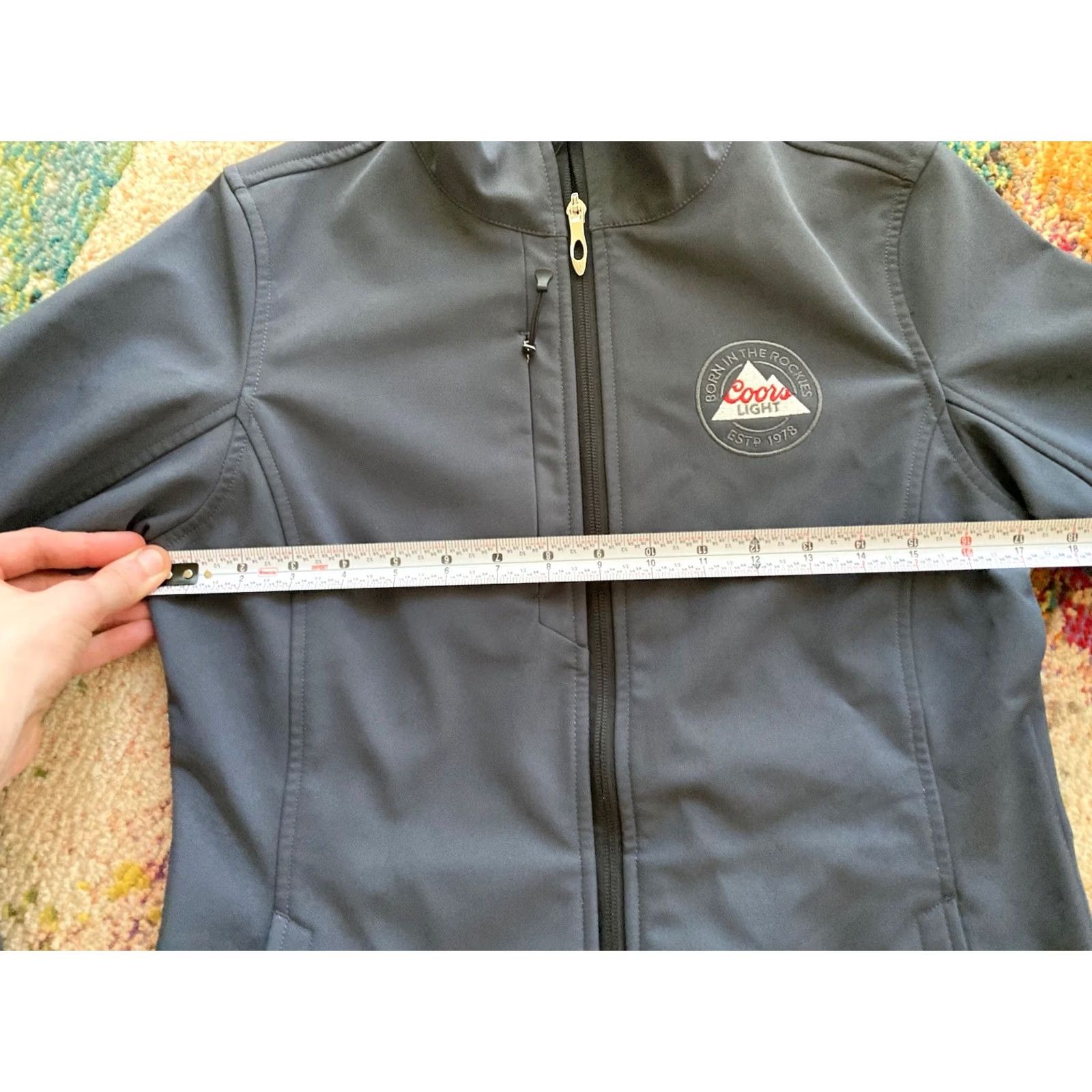 Spyder Spyder Jacket Womens Size 6 Coors Light Elevation Full Zip Gray Size M / US 6-8 / IT 42-44 - 7 Thumbnail