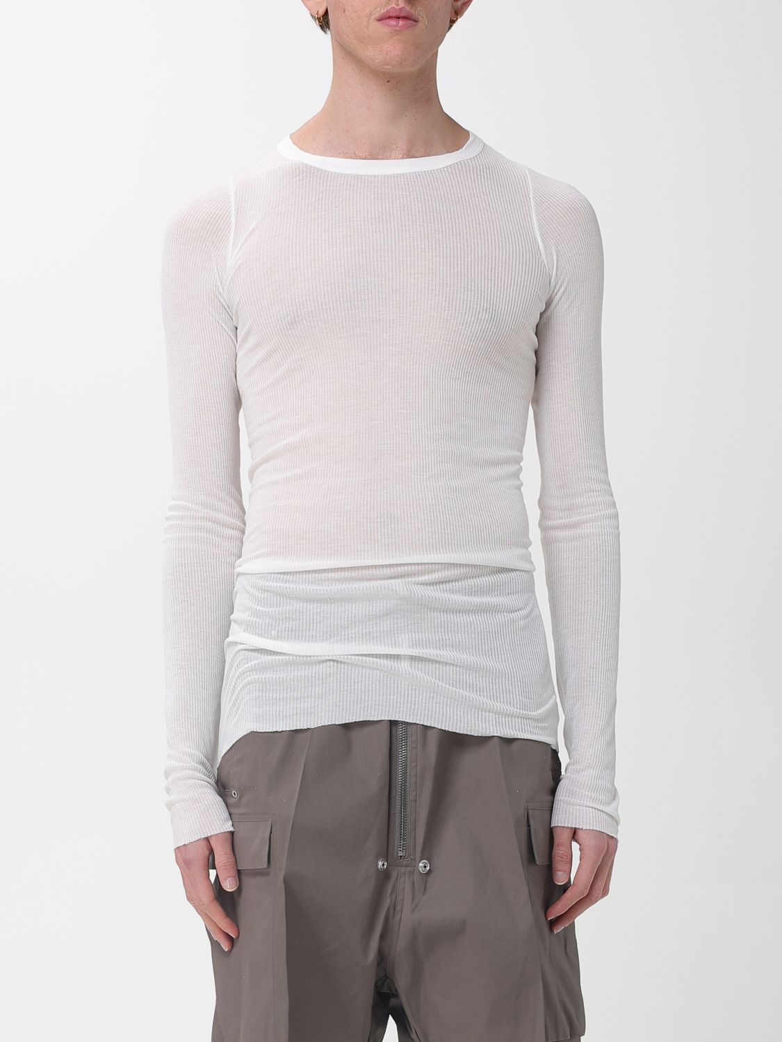 Rick Owens Rick Owens T-Shirt Men Milk Size US M / EU 48-50 / 2 - 1 Thumbnail