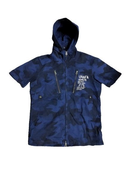Avirex Avirex Zipper Hoodie Camo Shirt Size US L / EU 52-54 / 3 - 1 Thumbnail