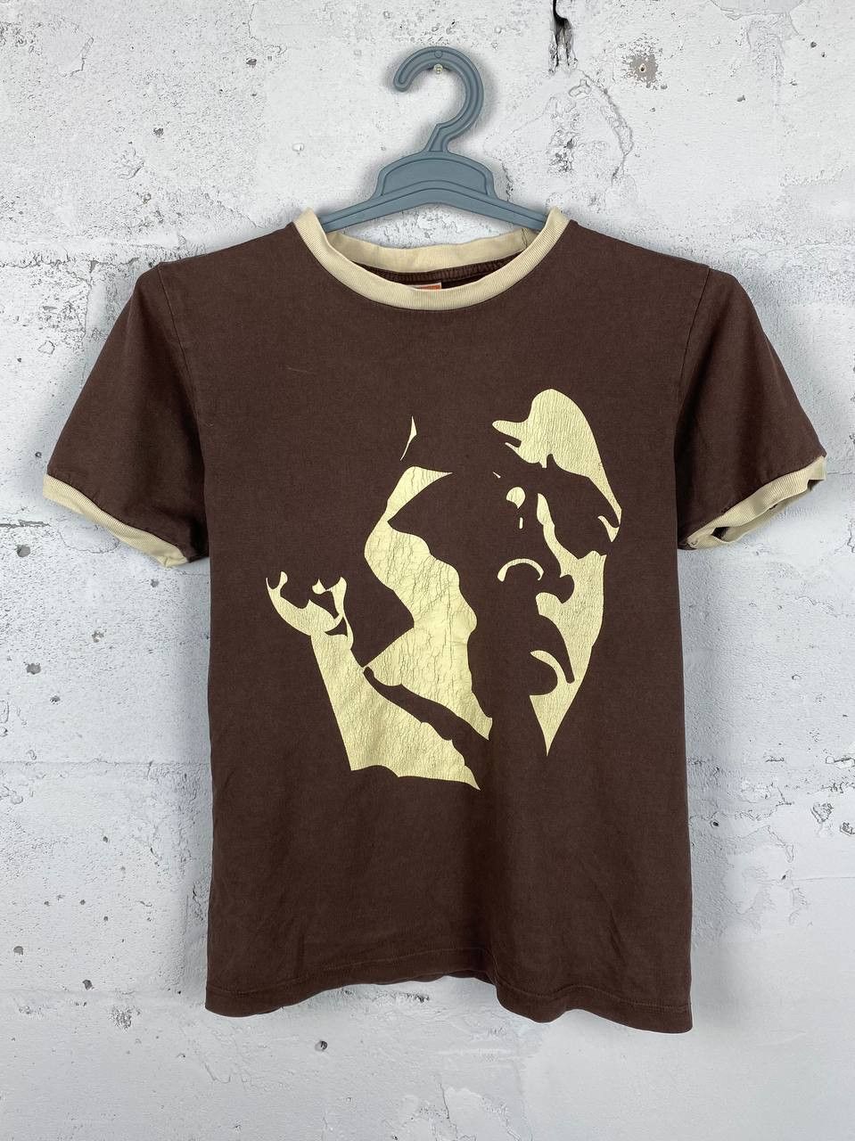 Seditionaries Japan Oversize Brown Distressed T-Shirt y2k style Printed Size S / US 4 / IT 40 - 1 Thumbnail