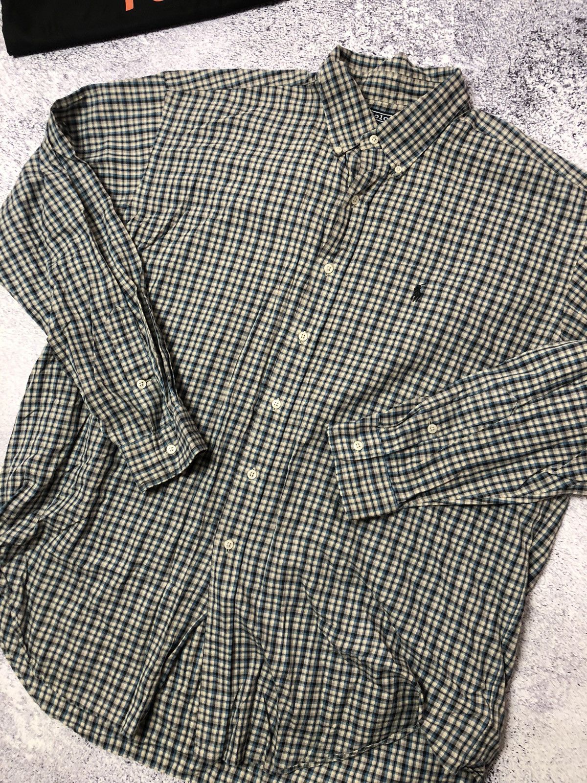 Polo Ralph Lauren Vintage men’s shirt Polo Ralph Lauren size Xl y2k rare ykk Size US XL / EU 56 / 4 - 2 Thumbnail
