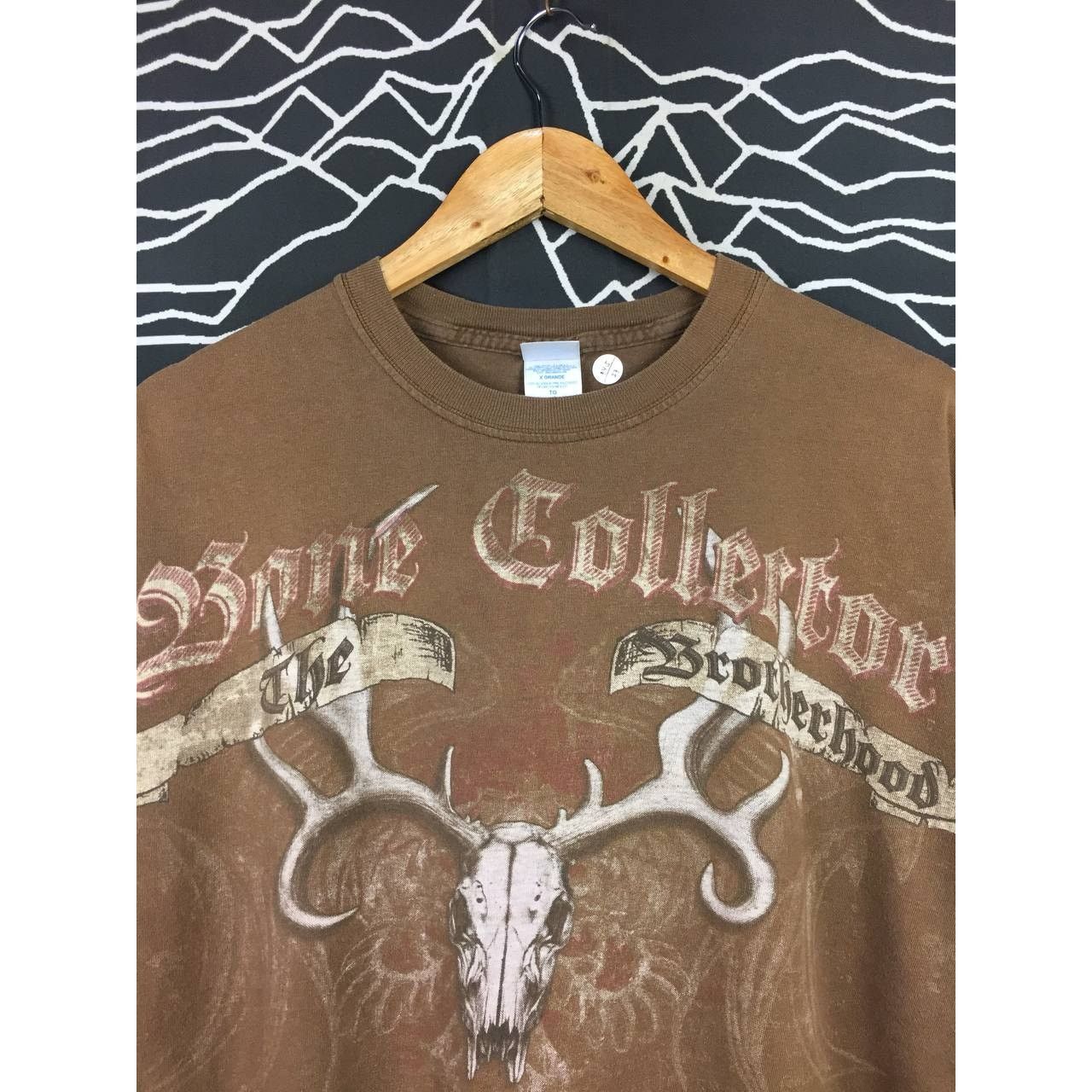 Band Tees × Vintage Vtg Y2K Bone Collector Band The Brotherhood Tee Size US XL / EU 56 / 4 - 3 Thumbnail