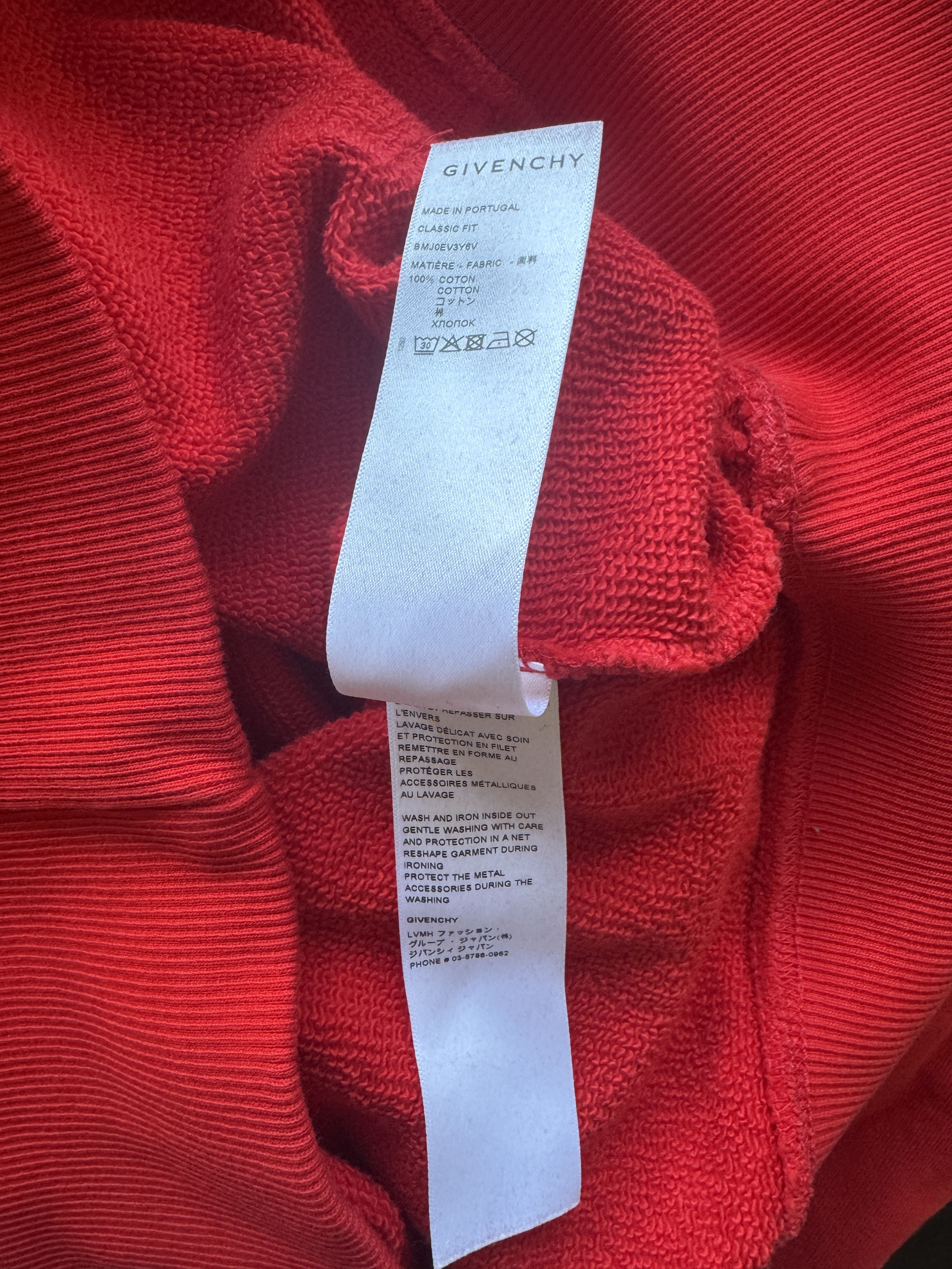 Givenchy Lunar New Year 2022 Red Hoodie Size US XL / EU 56 / 4 - 18 Thumbnail