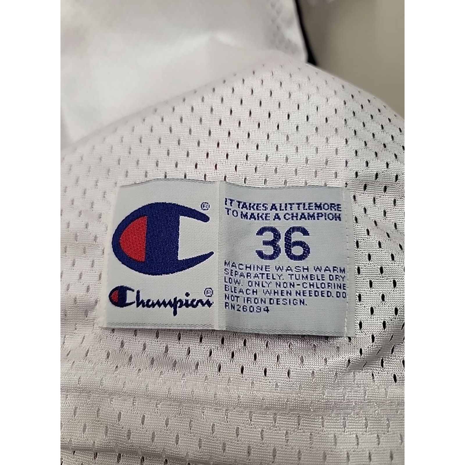 Champion VINTAGE Champion Jersey Football Broncos White Mens 36 Athletic Shirt Sports 90s NFL Mens Size US M / EU 48-50 / 2 - 3 Thumbnail
