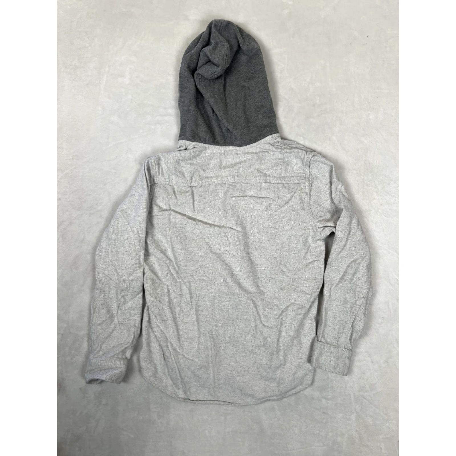 Quiksilver VINTAGE Quiksilver Hoodie Sweatshirt Surf Skater Beach Y2K Gray M Mens Hooded Pockets Snaps 90s Grunge Beachwear Size US M / EU 48-50 / 2 - 6 Thumbnail