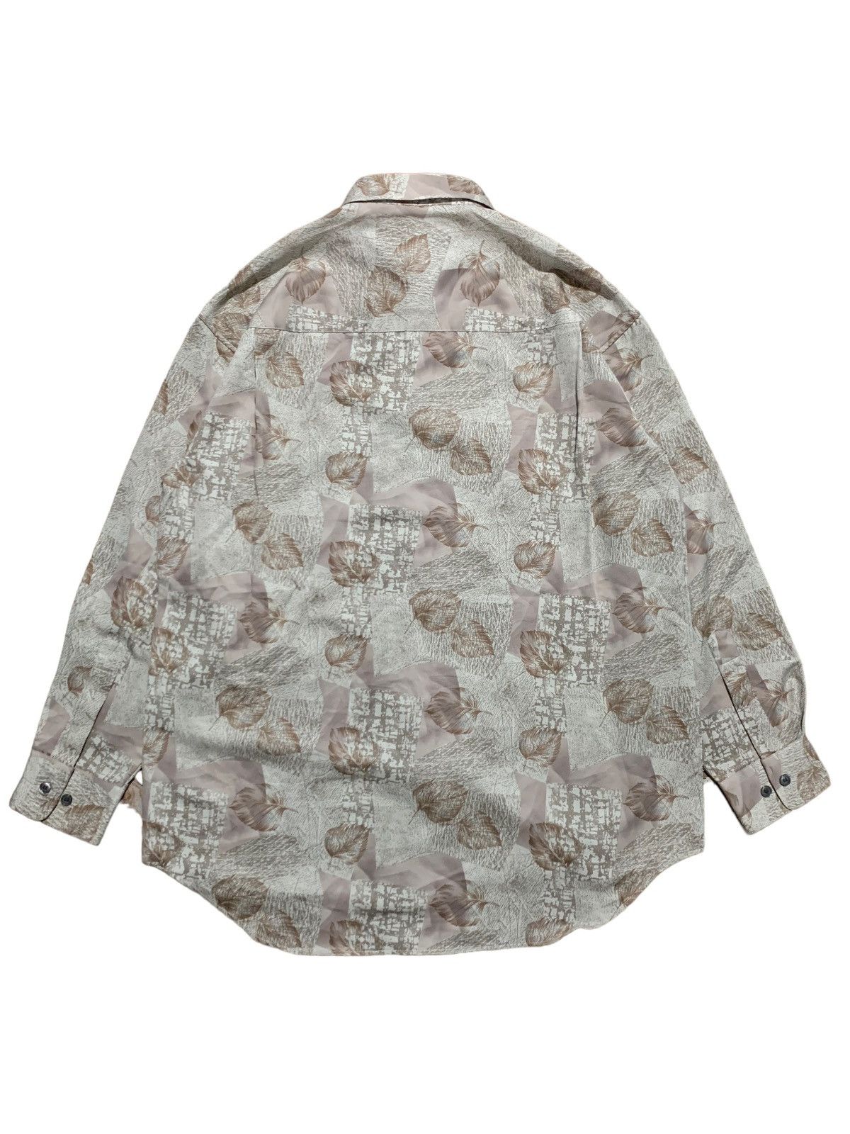 Japanese Brand × Vintage Doux douce all of printed vintage silk shirt japan made Size US M / EU 48-50 / 2 - 2 Thumbnail