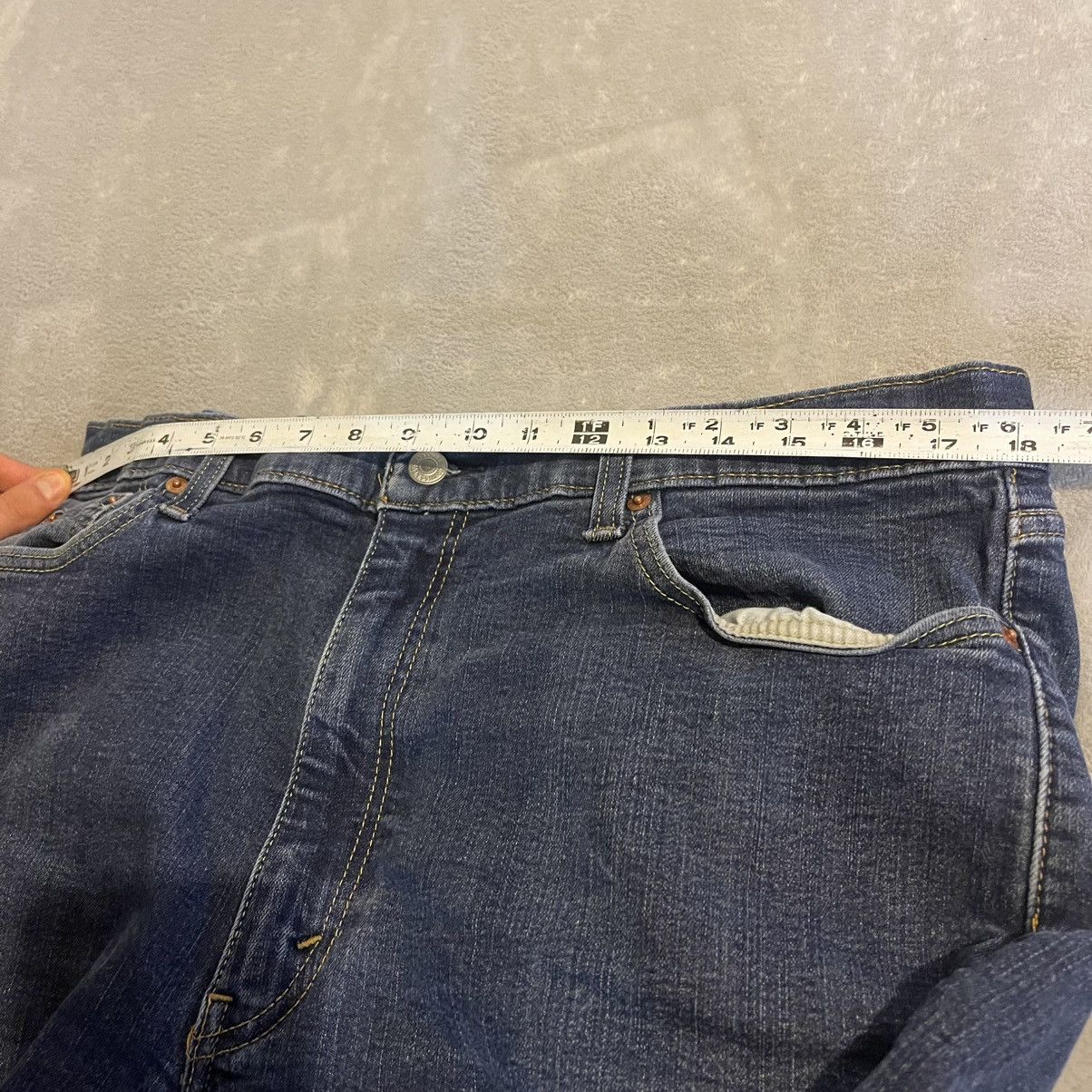 Levi's Levis 541 Jeans Men 40x32 Blue Medium Wash Stretch (36x30) Size US 40 / EU 56 - 7 Thumbnail