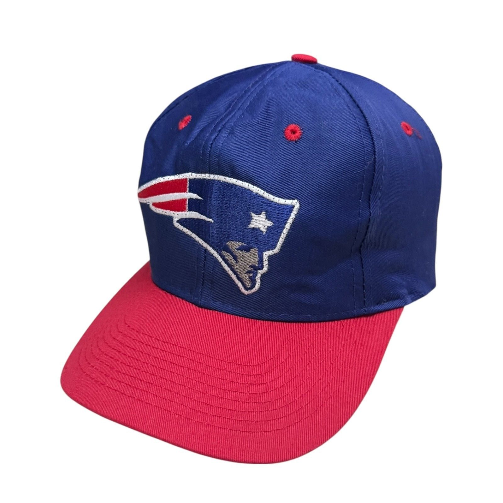 Logo 7 VINTAGE 90s New England Patriots NFL Logo7 Snapback Cap Hat Size ONE SIZE - 1 Thumbnail