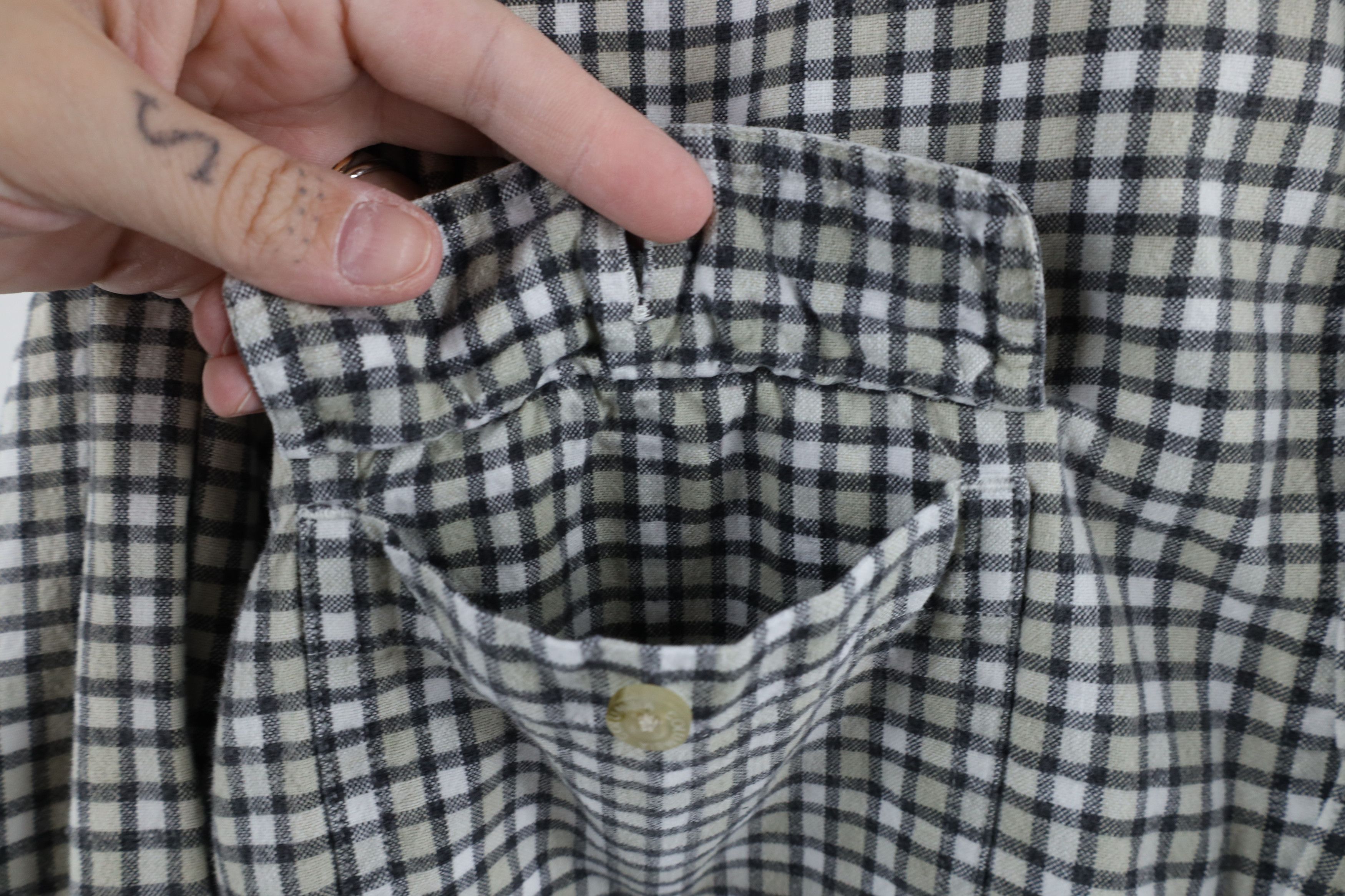 Columbia × Vintage Vintage 90s Columbia Flannel Collared Button Shirt Plaid Size US L / EU 52-54 / 3 - 5 Thumbnail