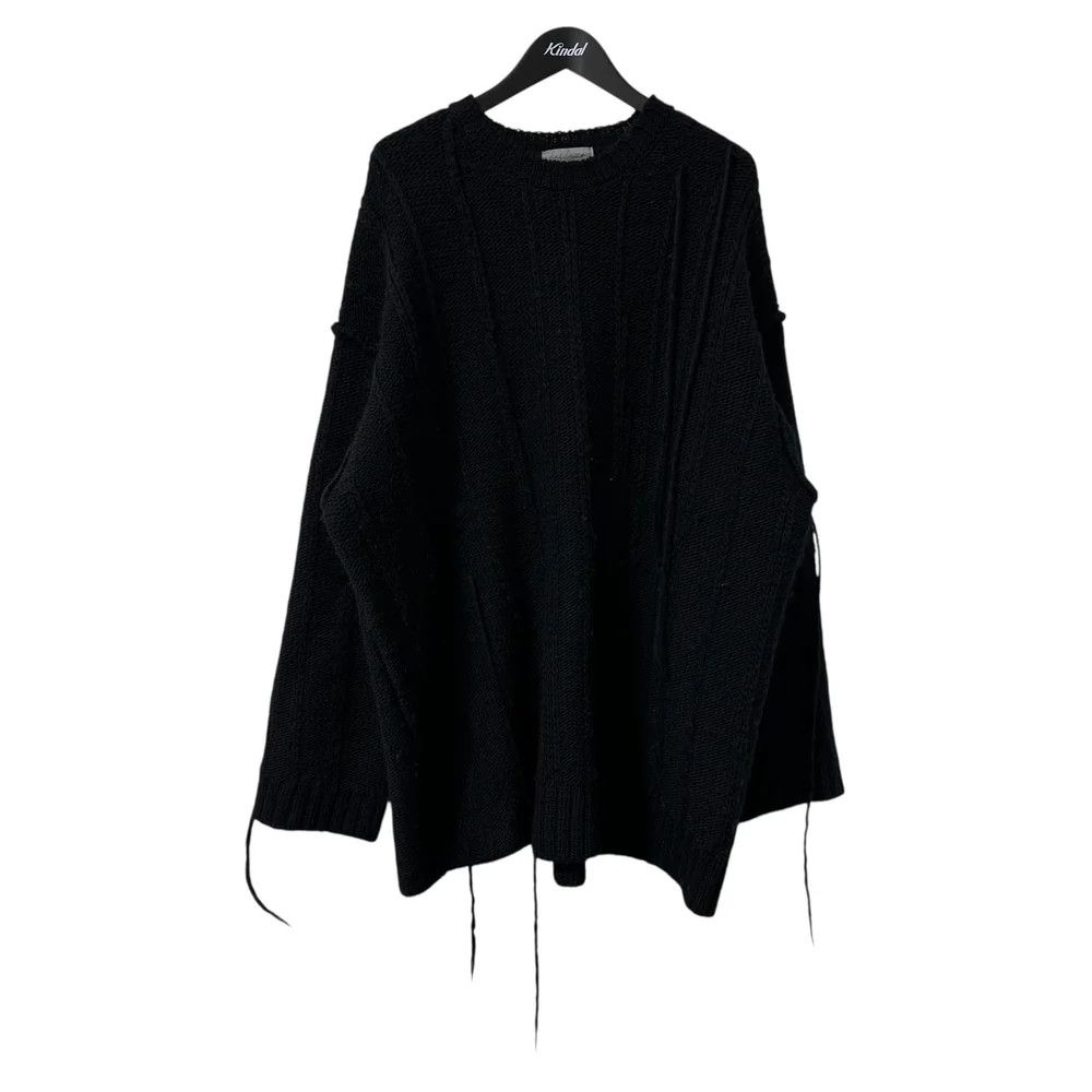 Yohji Yamamoto Yohji Yamamoto pour homme Oversized switch knit Size US L / EU 52-54 / 3 - 1 Thumbnail
