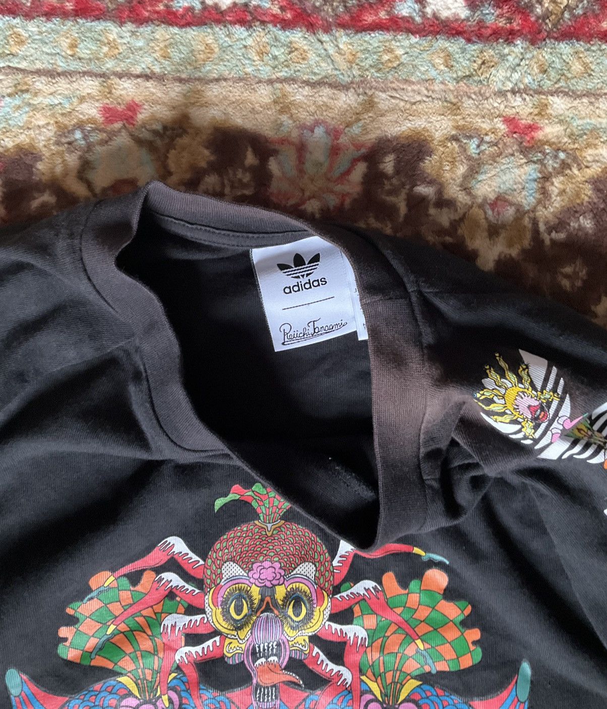 Adidas Adidas Originals × Keiichi Tanaami Long Sleeve Tee Black Size US M / EU 48-50 / 2 - 5 Thumbnail