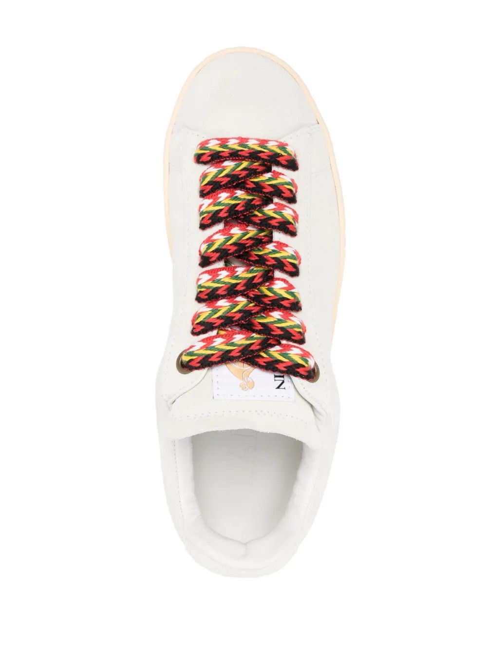 Lanvin o1y0326 Low-Top Sneakers in Off-White Size US 7 / IT 37 - 4 Thumbnail