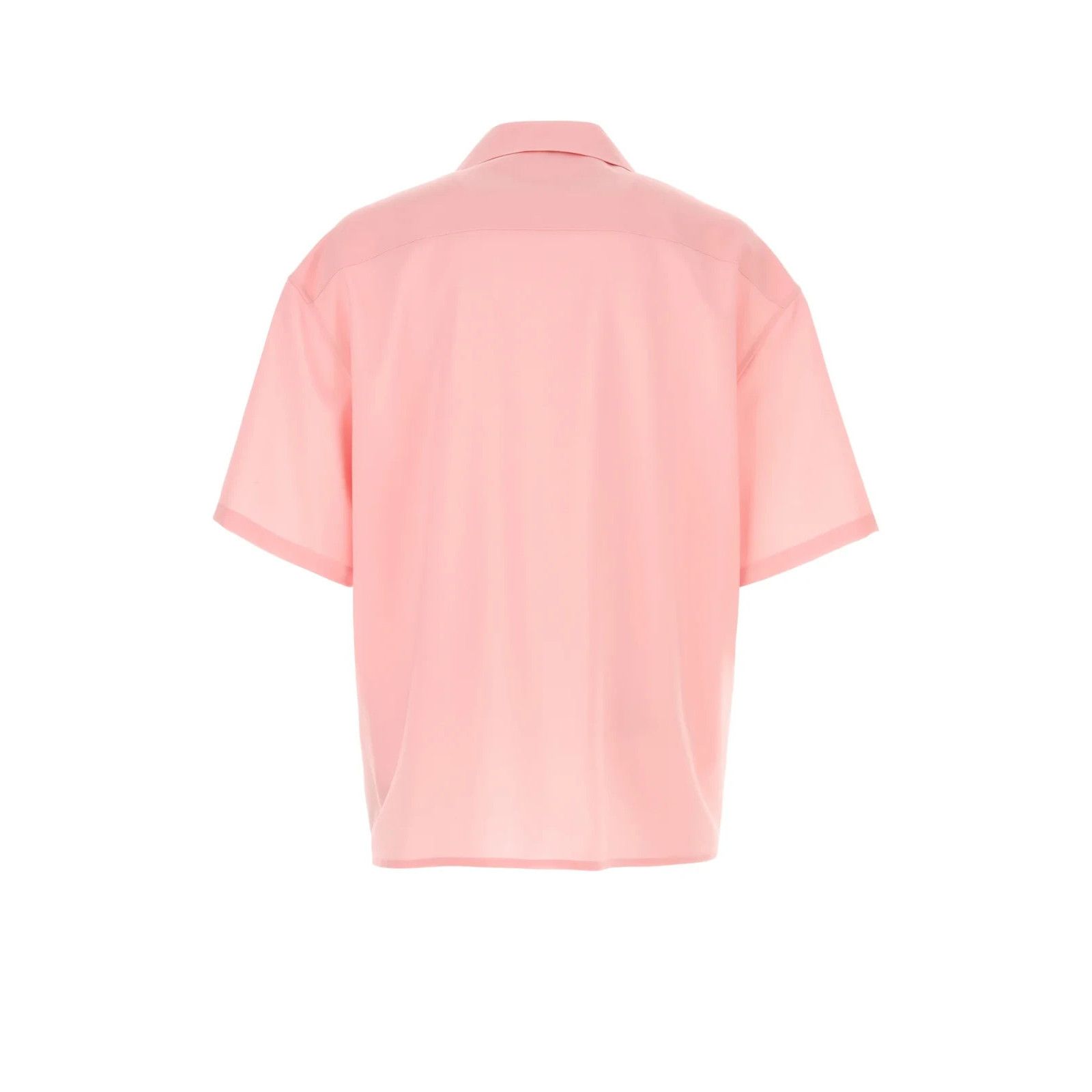 Loewe LOEWE Pink Wool Shirt New & Authentic (Men's size:40;) Size US XXS / EU 40 - 2 Thumbnail
