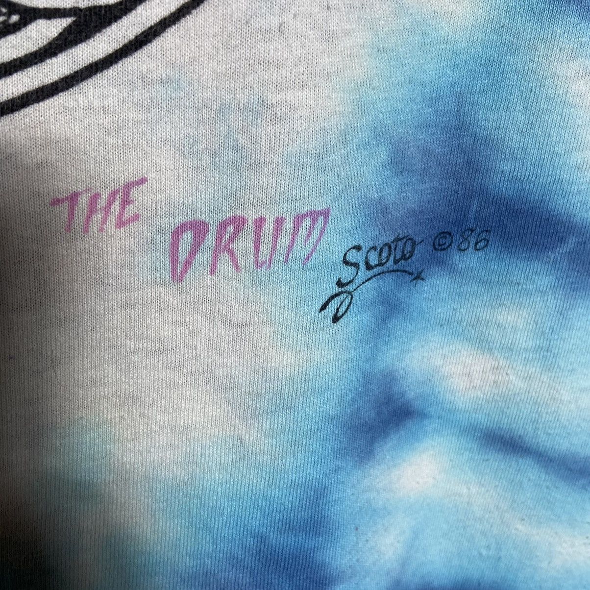 Band Tees Vintage 80s Grateful Dead Band Tee / Tie-Dye T-Shirt Size US XL / EU 56 / 4 - 10 Thumbnail