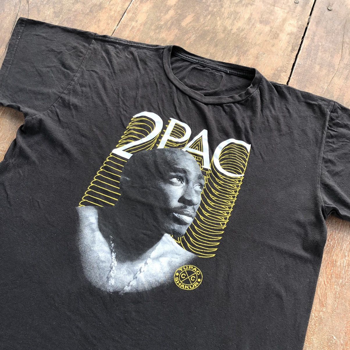 Cross Colours Vintage Tupac Shakur x Cross Colours Rare T Shirt Size US L / EU 52-54 / 3 - 1 Thumbnail