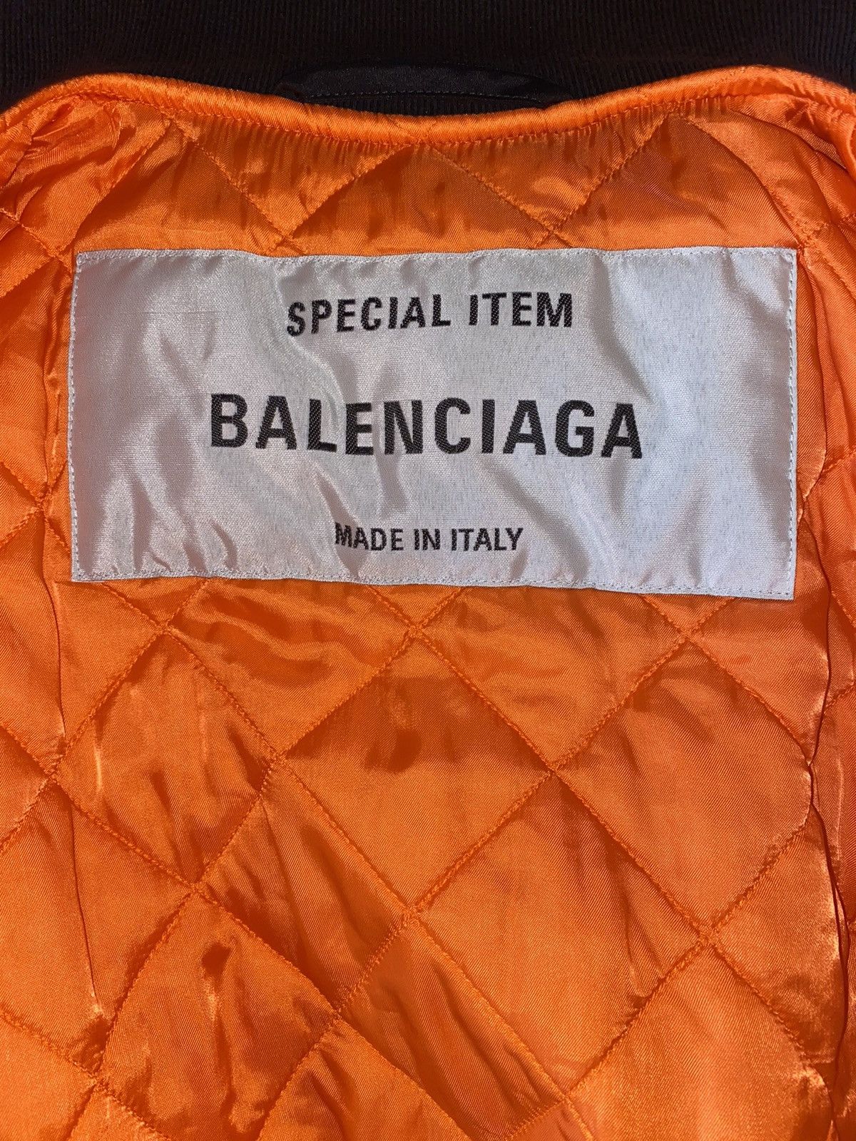 Balenciaga Multi Patch NASA Bomber Jacket (Black) Size US M / EU 48-50 / 2 - 6 Thumbnail