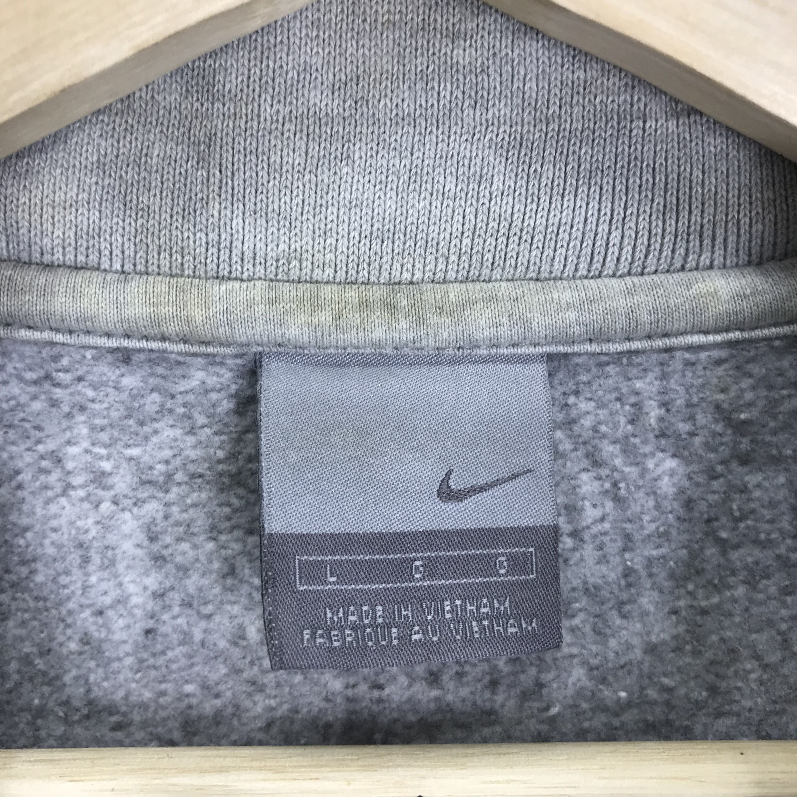Nike Vintage Nike Swoosh Training Gray - 134 Size US M / EU 48-50 / 2 - 5 Thumbnail