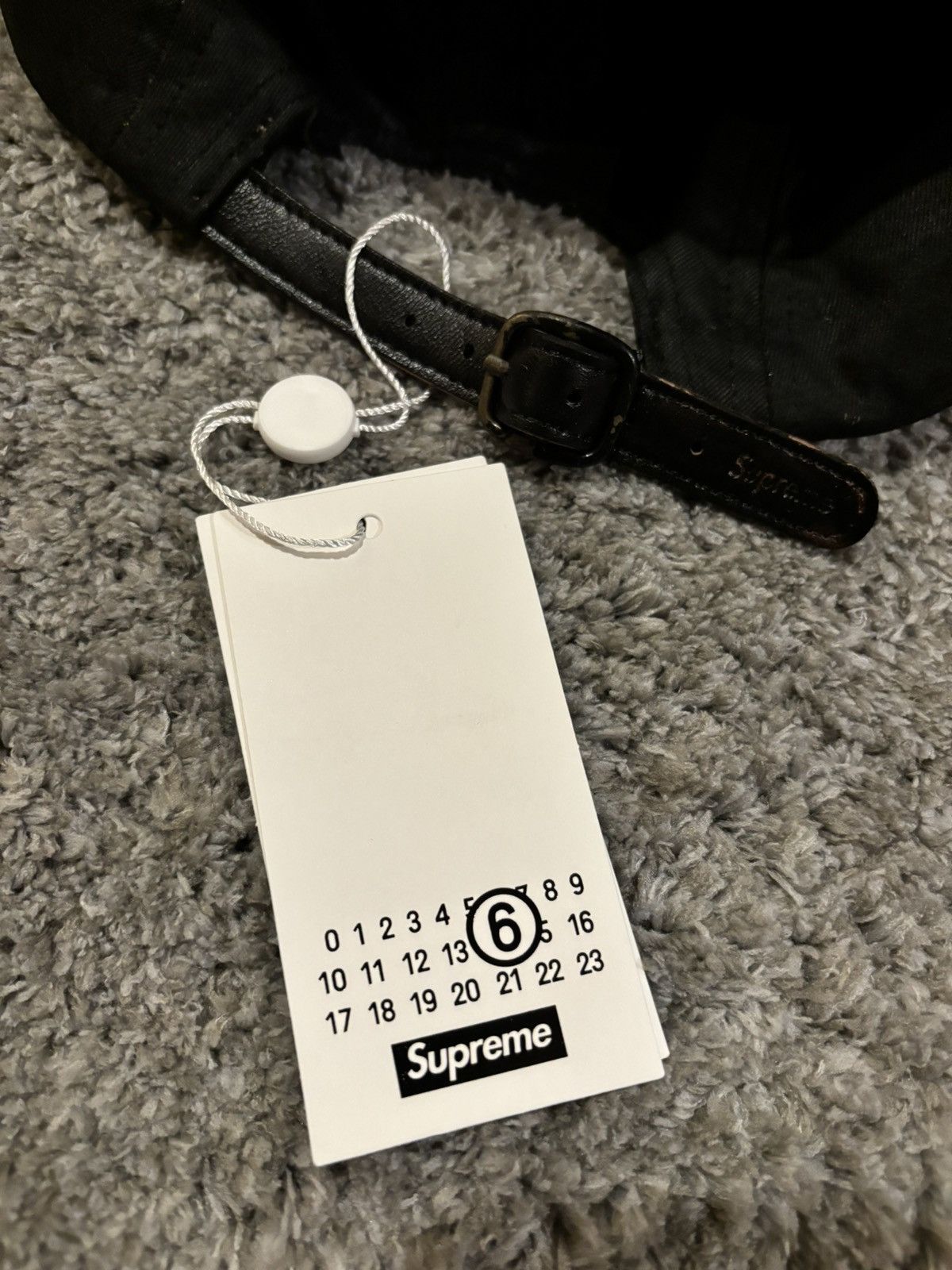 Maison Margiela × Supreme Supreme MM6 Maison Margiela Painted Camp Cap Size ONE SIZE - 4 Thumbnail