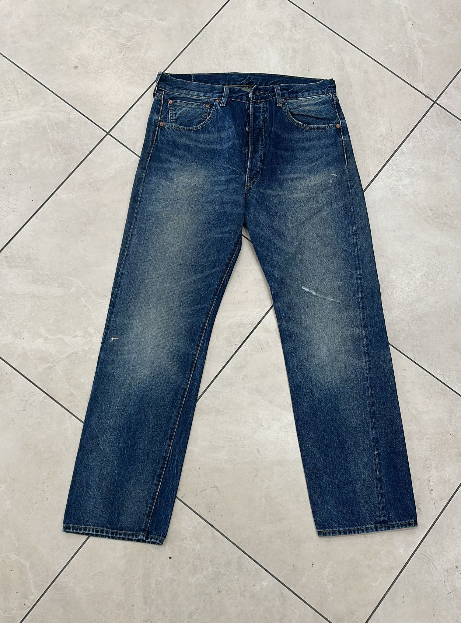 Levi's Vintage Clothing LVC Levi's Vintage Clothing 1955 501XX BigE Selvedge Jeans Size US 33 - 1 Thumbnail