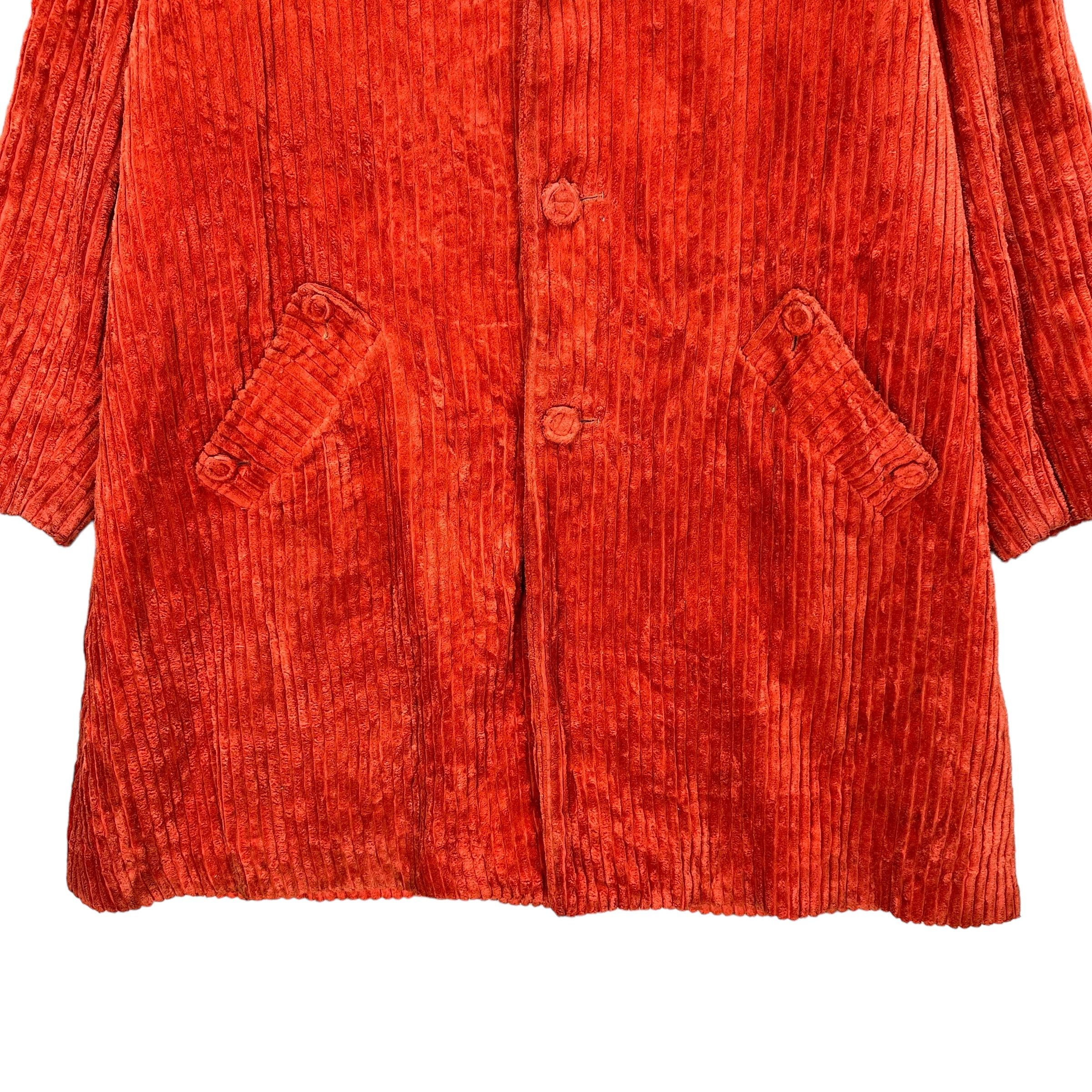 Hysteric Glamour Hysteric Glamour Orange Corduroy Overcoat #A20-0471 Size US M / EU 48-50 / 2 - 3 Thumbnail