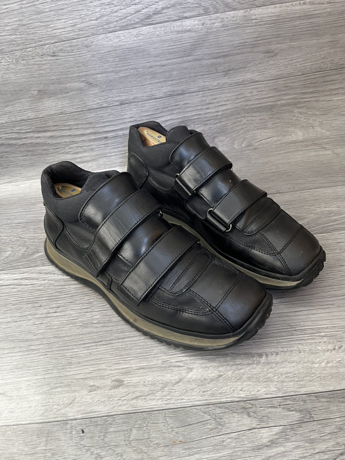 Prada Vintage 00s Prada velcro strappy shoes sz uk 7.5 Size US 8.5 / EU 41-42 - 7 Thumbnail
