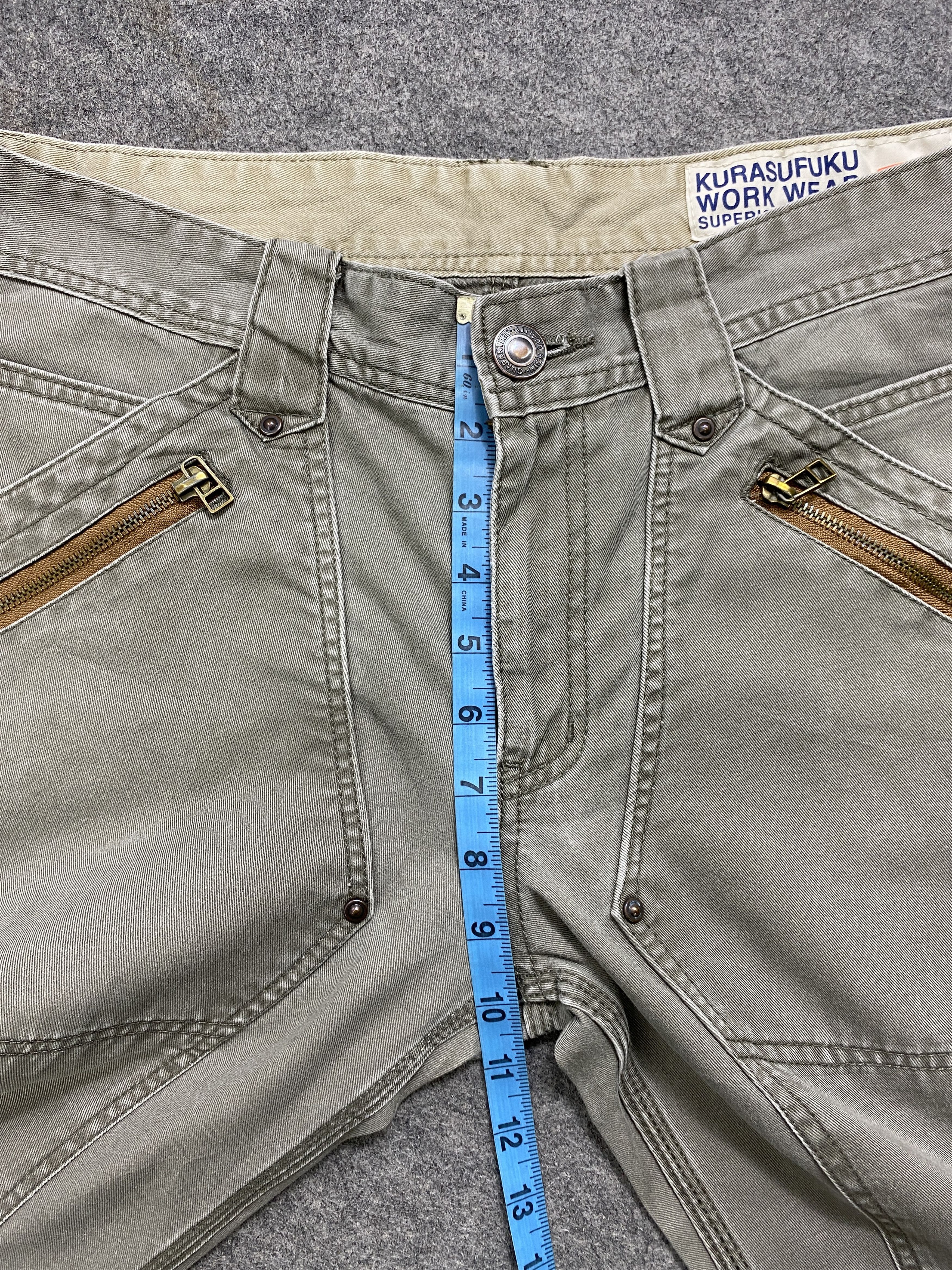 Japanese Brand Kurasufuku Workwear Japanesse Cargo Multipocket Pants -CP272 Size US 34 / EU 50 - 10 Thumbnail