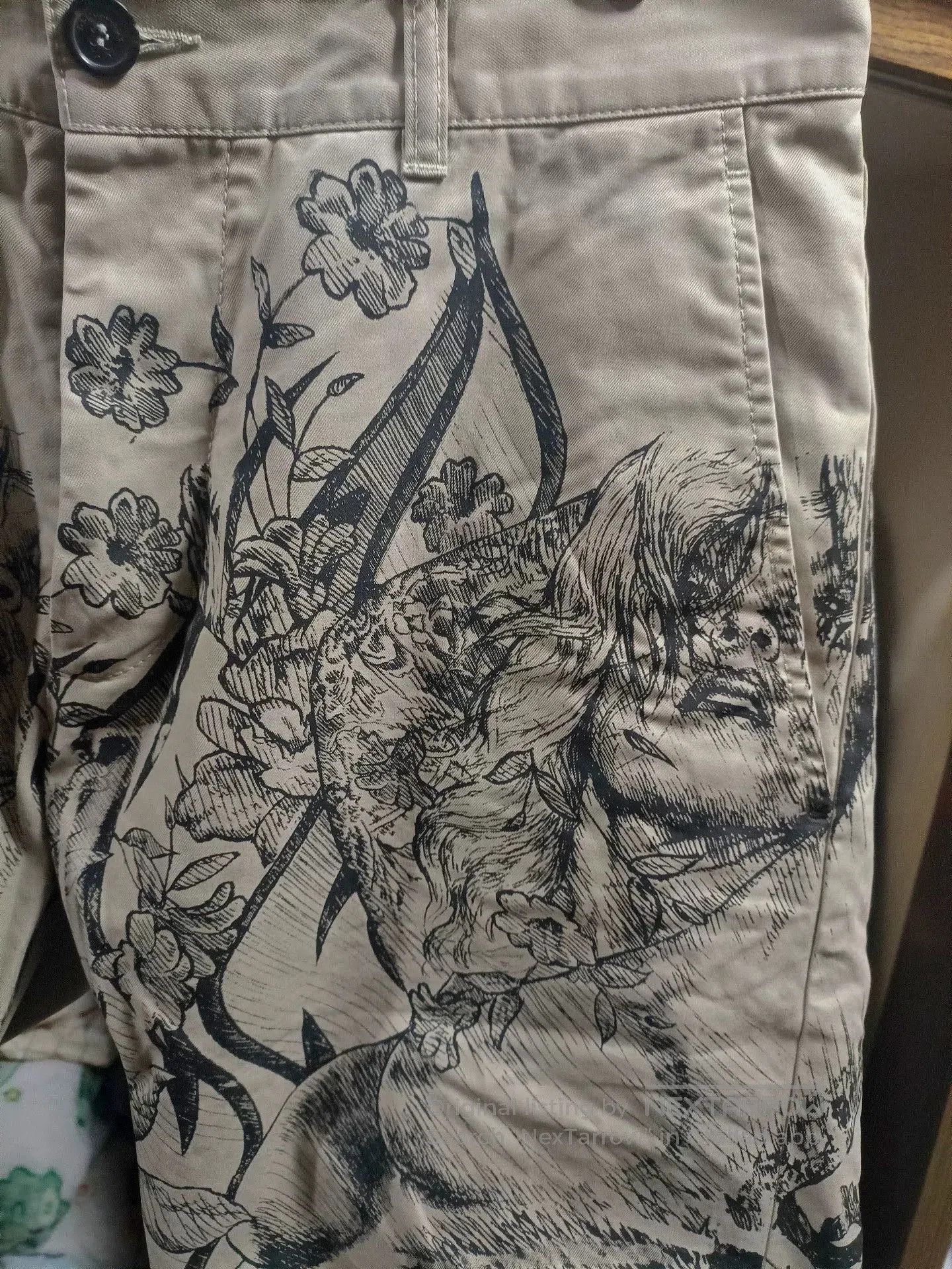 Dsquared2 Dsquared2 Ink Graffiti Cargo Pants. Size US 30 / EU 46 - 5 Thumbnail