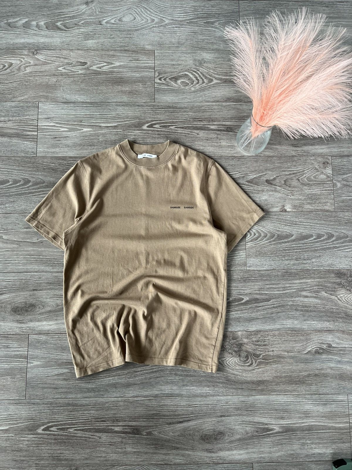 Japanese Brand × Samsoe Samsoe ‼️Samsoe Samsoe Crew Neck Classic Old Money Tee‼️ Size US L / EU 52-54 / 3 - 8 Thumbnail