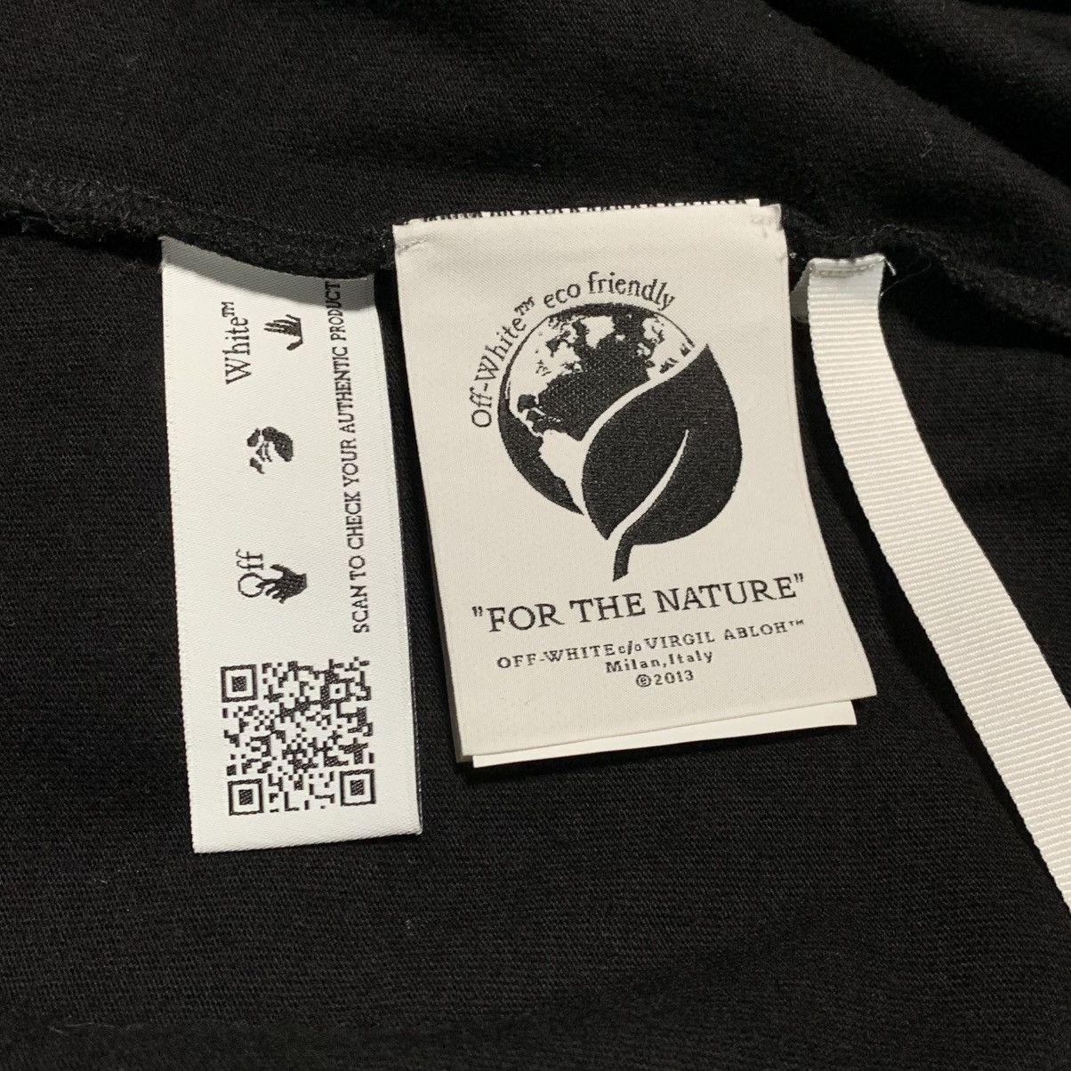 Off-White Off White Medium Blurred Arrows Black Tee Virgil Abloh Size US M / EU 48-50 / 2 - 7 Thumbnail
