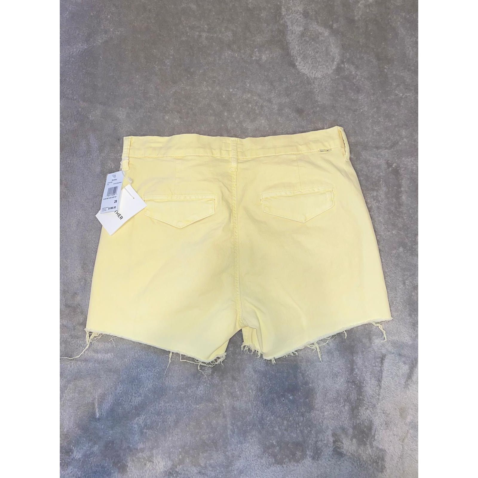MOTHER MOTHER - The Shaker Shorts / 28 / yellow /NWT Size 28" / US 6 / IT 42 - 4 Thumbnail