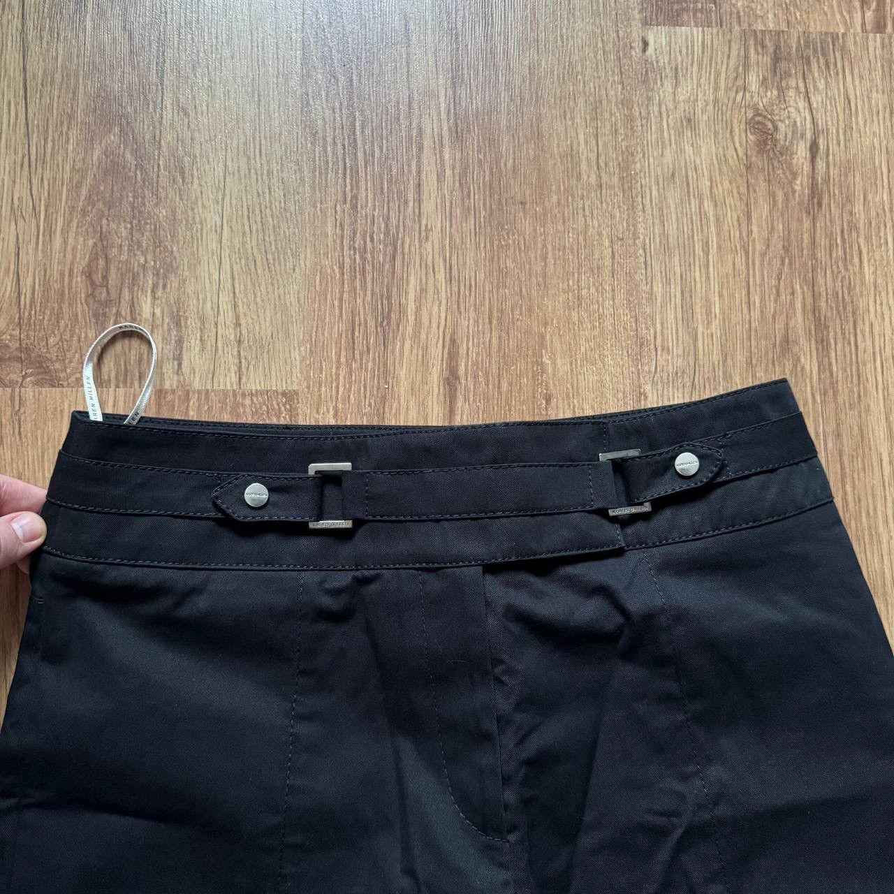 Seditionaries Crazy Karen Millen Ultra Wide Flared Bootcut Goth Pants Size 28" / US 6 / IT 42 - 7 Thumbnail