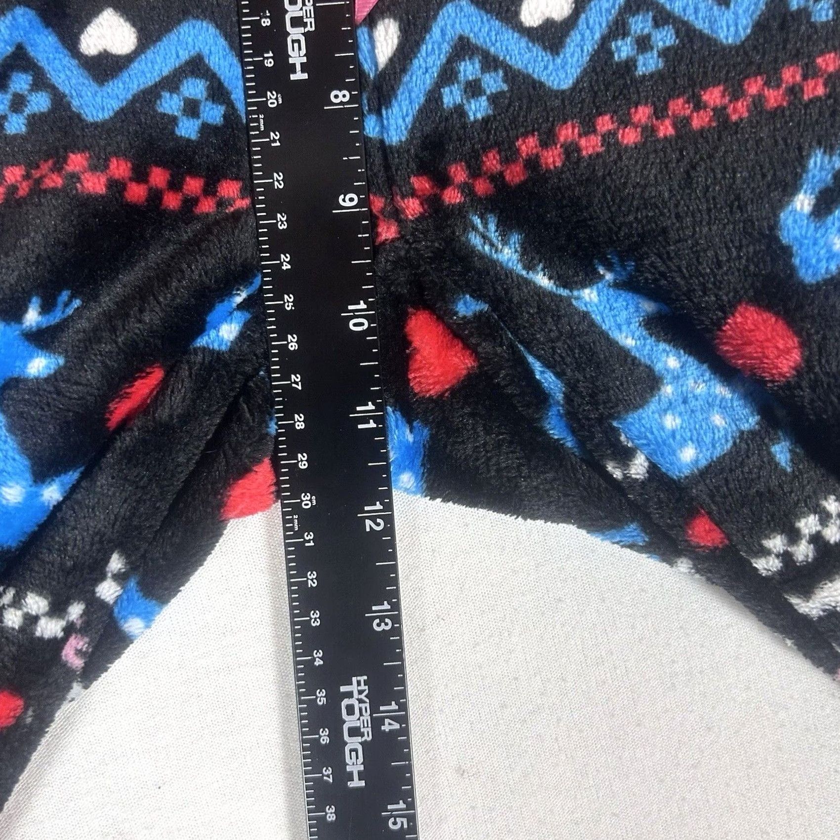 Vintage Very Important Pajamas Pajama Pants Womens Large Candy Canes & Hearts Christmas NWT Black Size 36" / US 14 / IT 50 - 7 Thumbnail