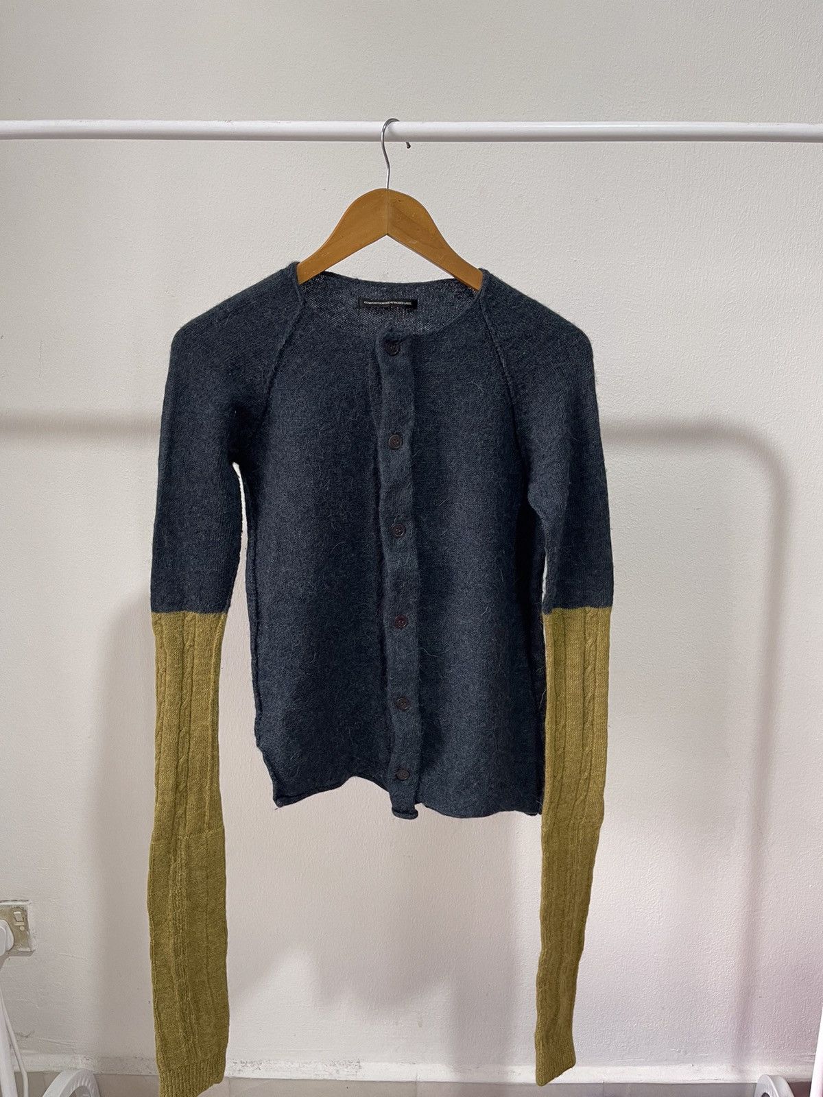Y's × Yohji Yamamoto 2000s Yohji Yamamoto Ys Very Long Sleeve Knit Size US XS / EU 42 / 0 - 1 Thumbnail