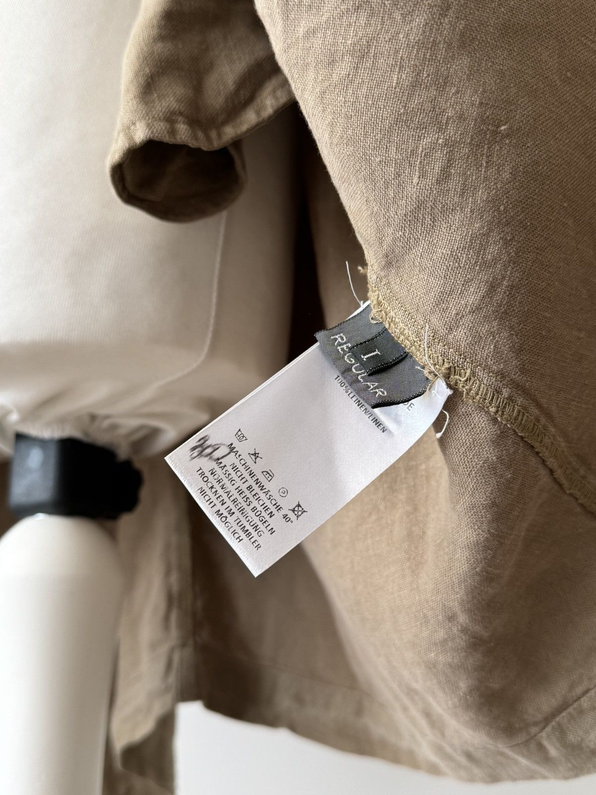 Designer × Japanese Brand OSKA Women’s Linen Duster Coat Size M / US 6-8 / IT 42-44 - 7 Thumbnail