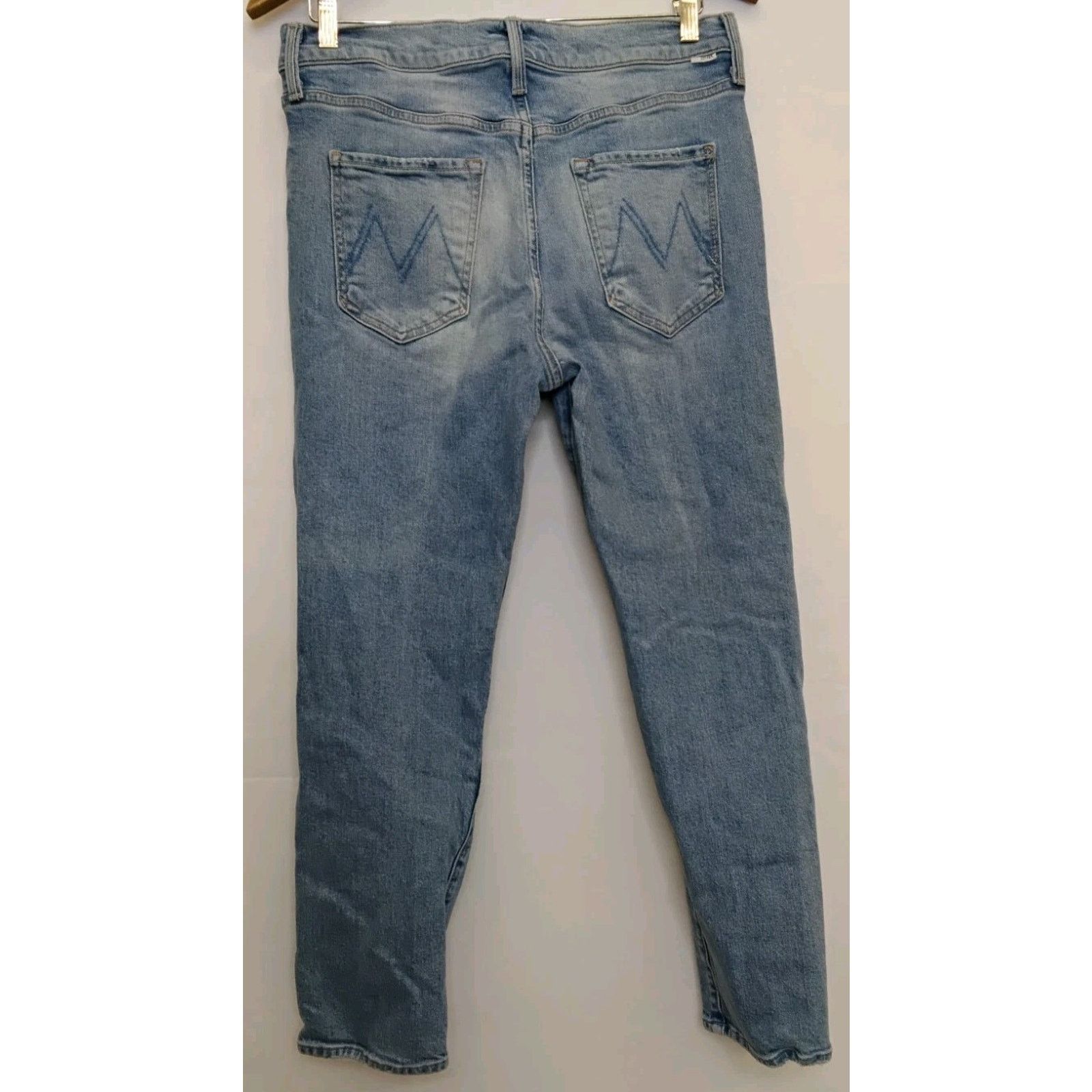 MOTHER Mother The Scrapper Ankle Jeans Women's 28" Light Wash Denim Size 28" / US 6 / IT 42 - 3 Thumbnail