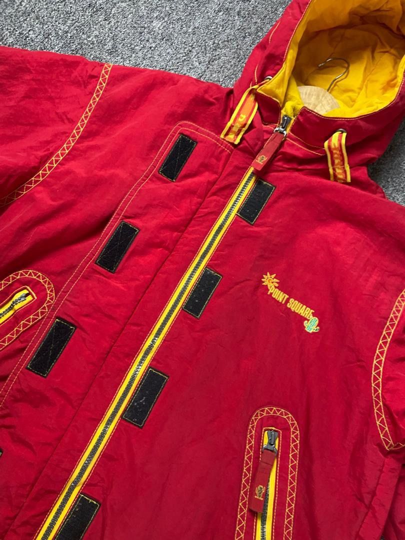Japanese Brand Vintage Point Square Outdoor Jacket (205) Size US S / EU 44-46 / 1 - 6 Thumbnail