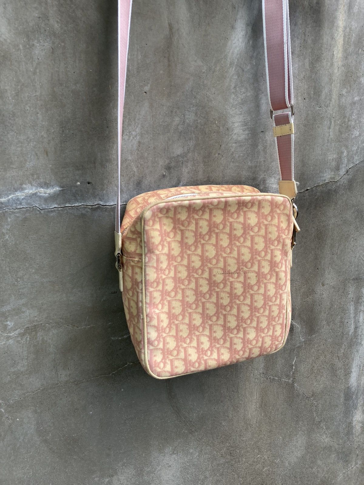 Dior Monogram Trotter No. 2 Canvas Crossbody Bag Size ONE SIZE - 8 Thumbnail