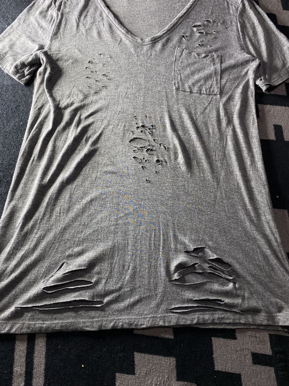 Alexander Wang × Vintage Alexander wang distressed pocket tshirt Size US M / EU 48-50 / 2 - 3 Thumbnail
