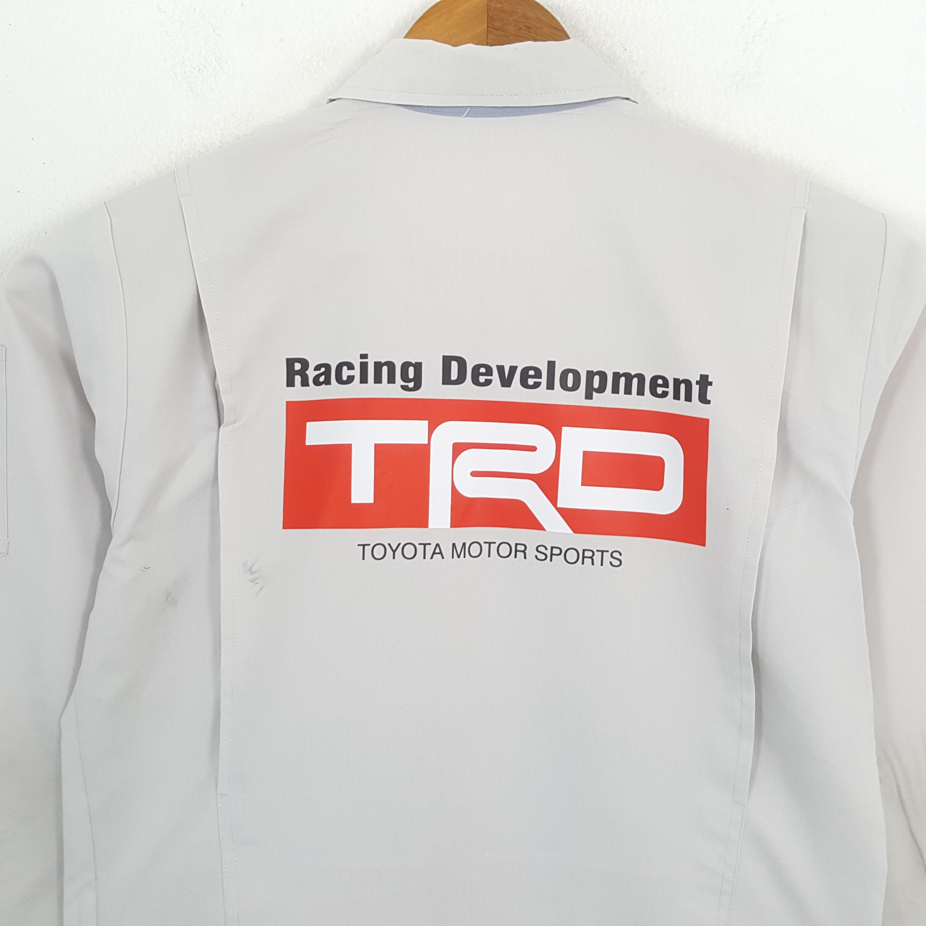 Japanese Brand × Vintage Vintage TRD TOYOTA MOTOR SPORT Racing Team Custom Jacket Size US S / EU 44-46 / 1 - 2 Thumbnail