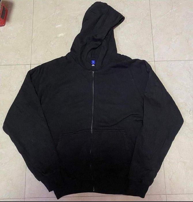 Gap Unreleased Yeezy x Gap Black Zip Up Hoodie | Grailed