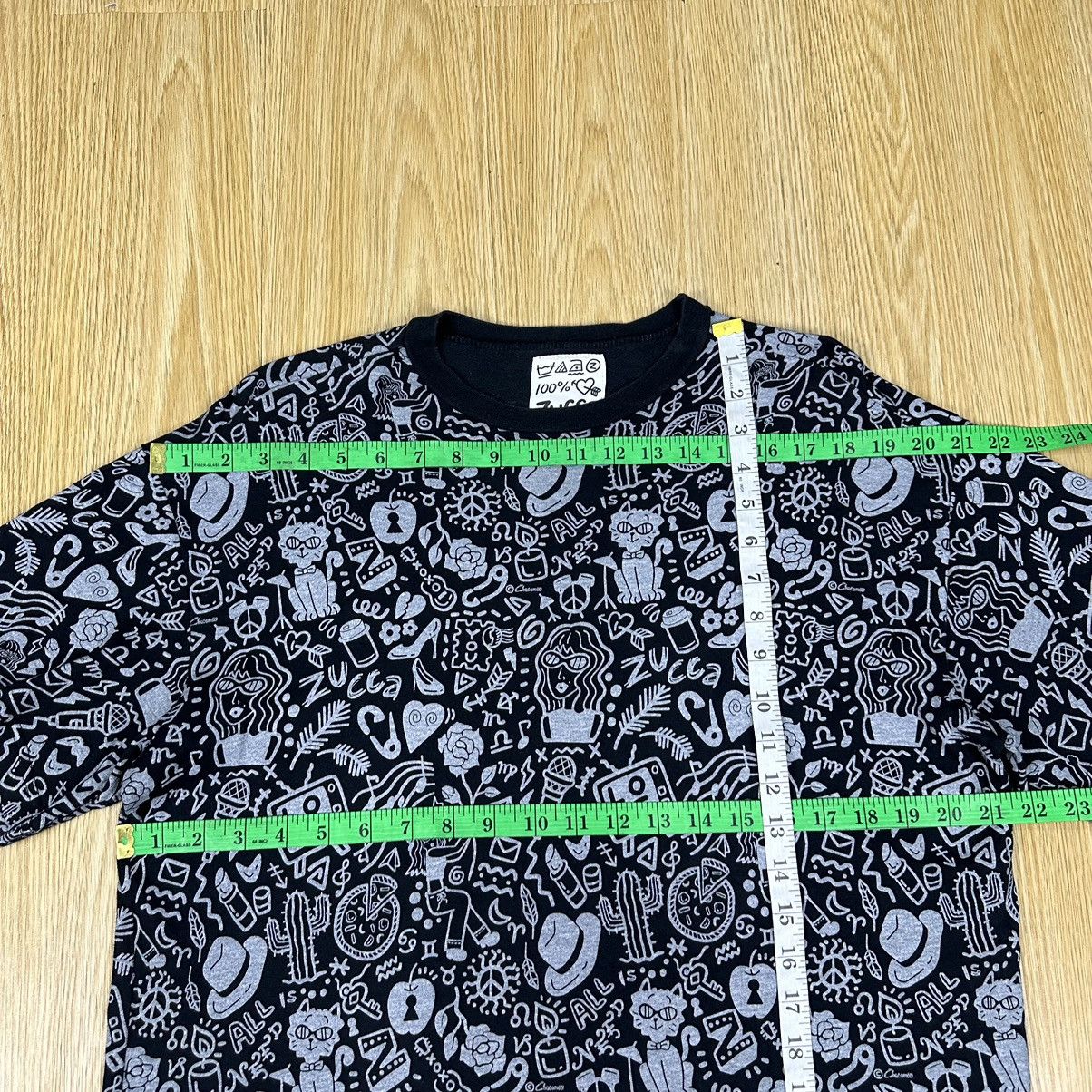 Issey Miyake Cabane de Zucca Issey Miyake Love Fullprint Tshirt A890 Size US M / EU 48-50 / 2 - 6 Thumbnail