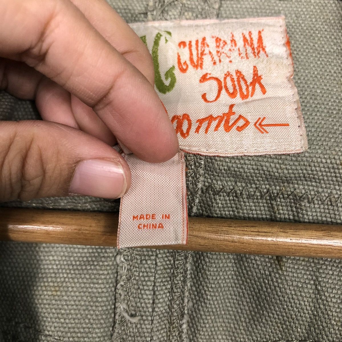 Japanese Brand 📌Vintage Cropped Biker Jacket Guarana Soda Bondage Design Size US L / EU 52-54 / 3 - 18 Thumbnail
