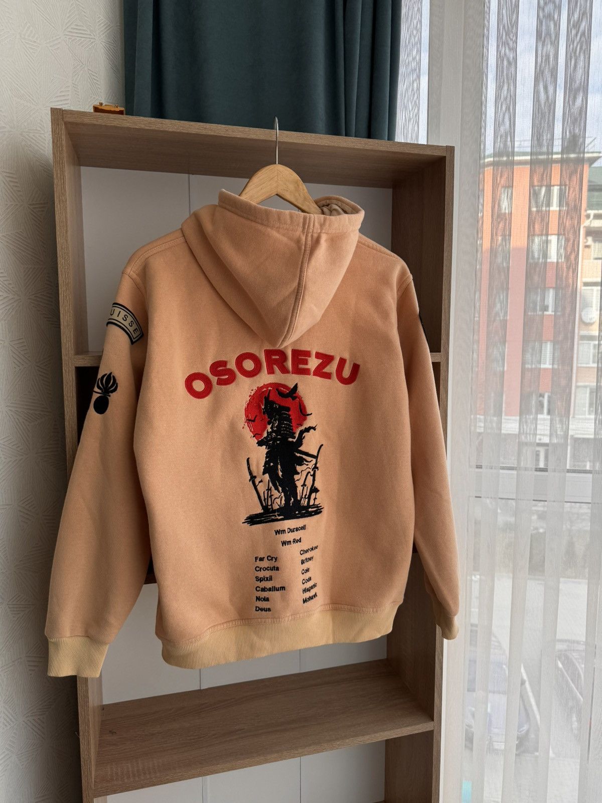 Japanese Brand × Vintage Vintage Ed Hardy by Christian Audigier Style Samurai Hoodie Size US M / EU 48-50 / 2 - 2 Thumbnail
