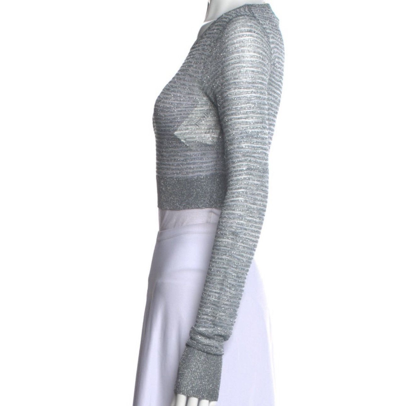 Marc Jacobs MARC JACOBS GRUNGE OOAK Sample Crop Top S Glitter Heaven Y2K Size S / US 4 / IT 40 - 5 Thumbnail