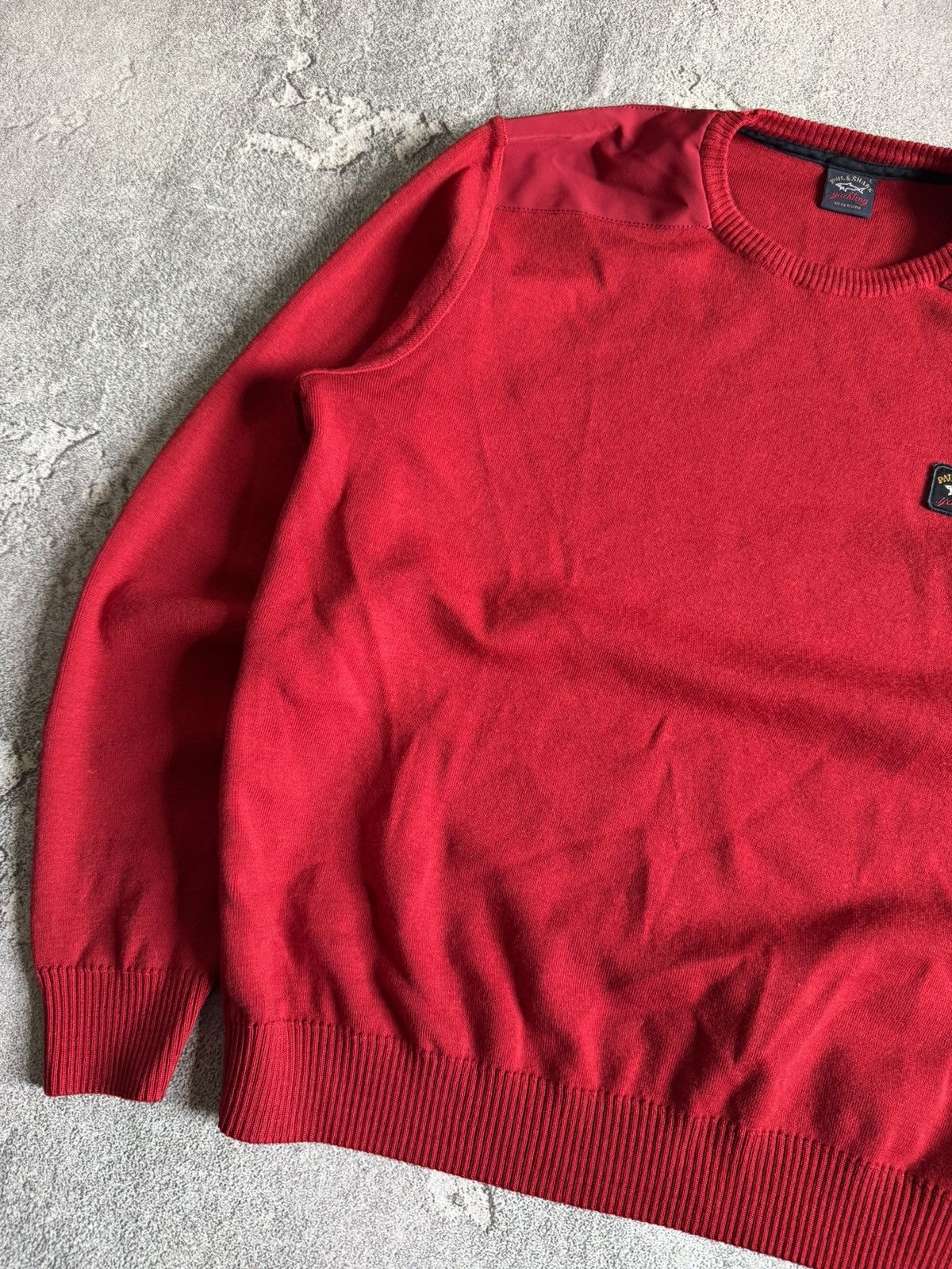 Designer × Paul & Shark Paul & Shark L sweater knitwear crewneck jumper pullover 00s Size US L / EU 52-54 / 3 - 11 Thumbnail